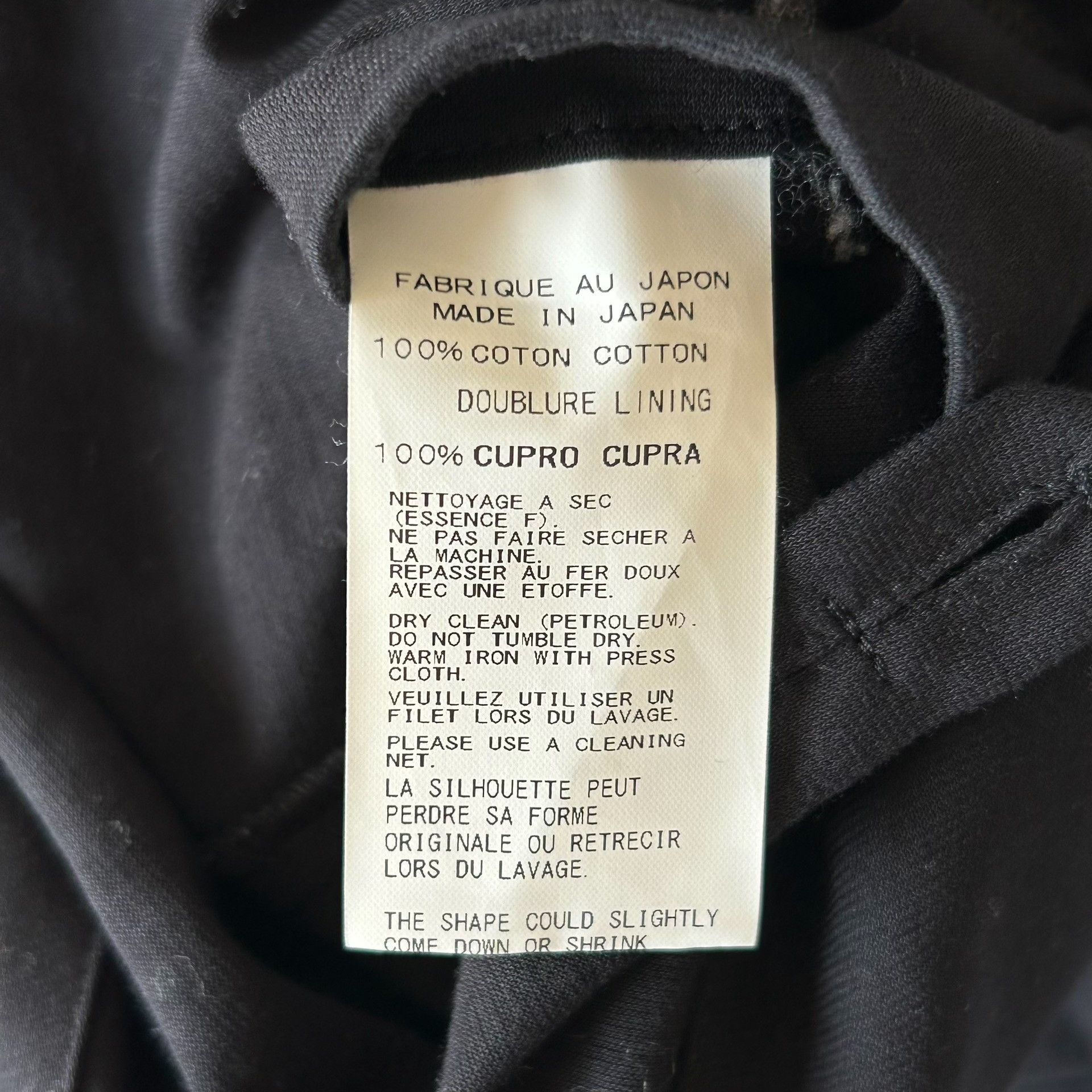 Yohji Yamamoto Yohji Yamamoto Black Blazer for Men Size US S / EU 44-46 / 1 - 5 Thumbnail