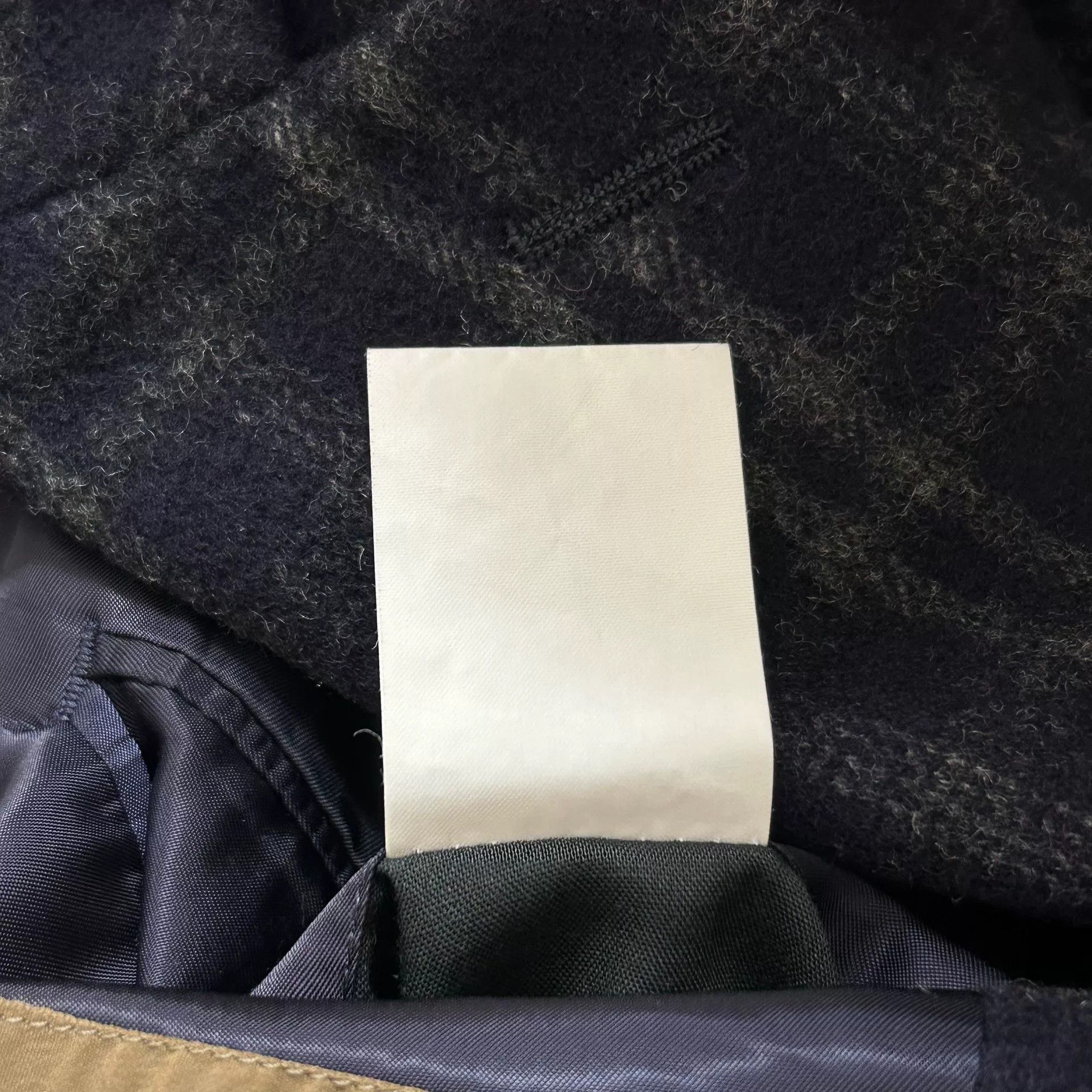 Yohji Yamamoto vintage yohji yamamoto navy plaid suit jacket Size US S / EU 44-46 / 1 - 7 Thumbnail