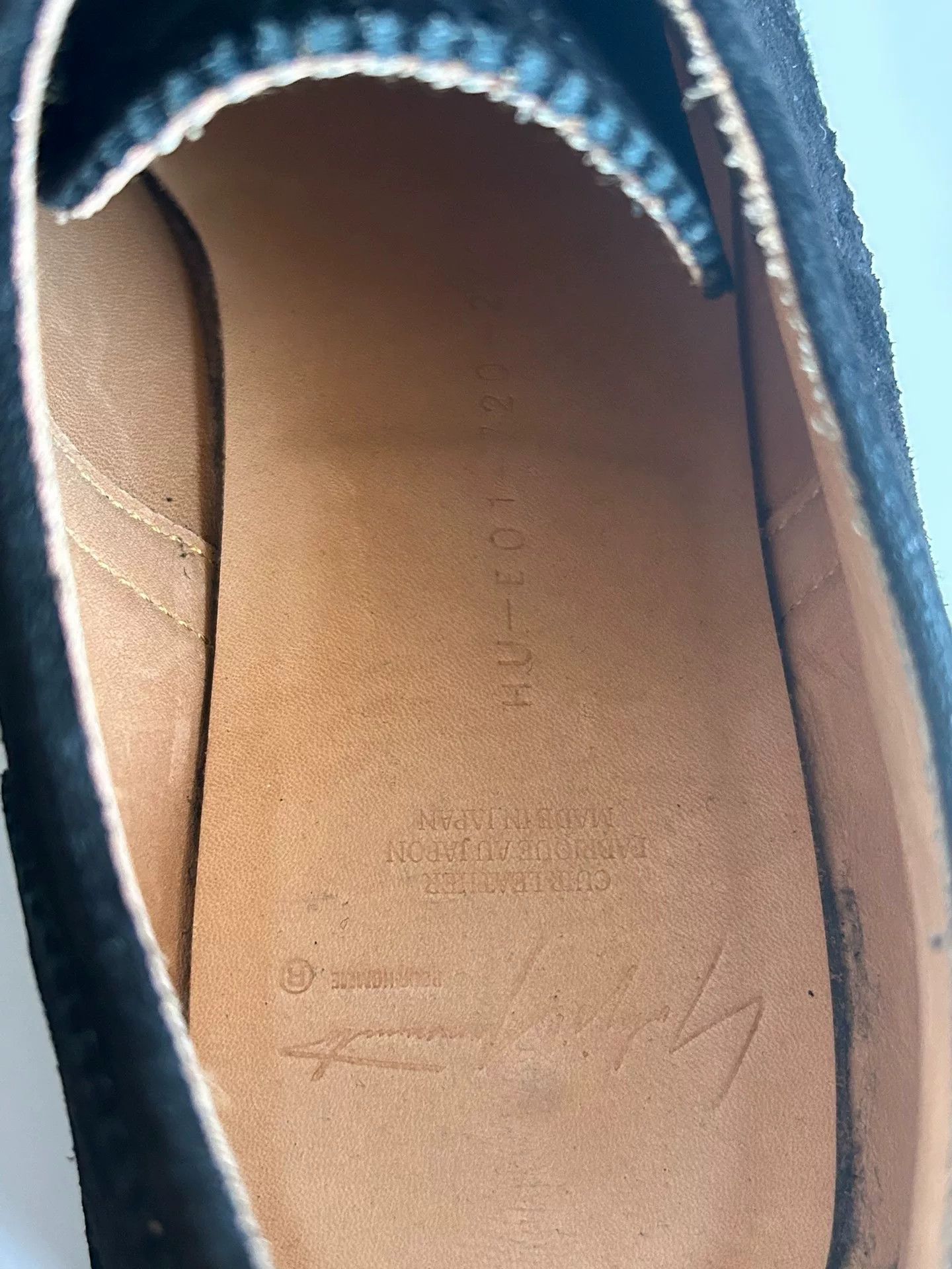 Yohji Yamamoto yohji yamamoto black suede derby shoes Size US 8.5 / EU 41-42 - 9 Thumbnail