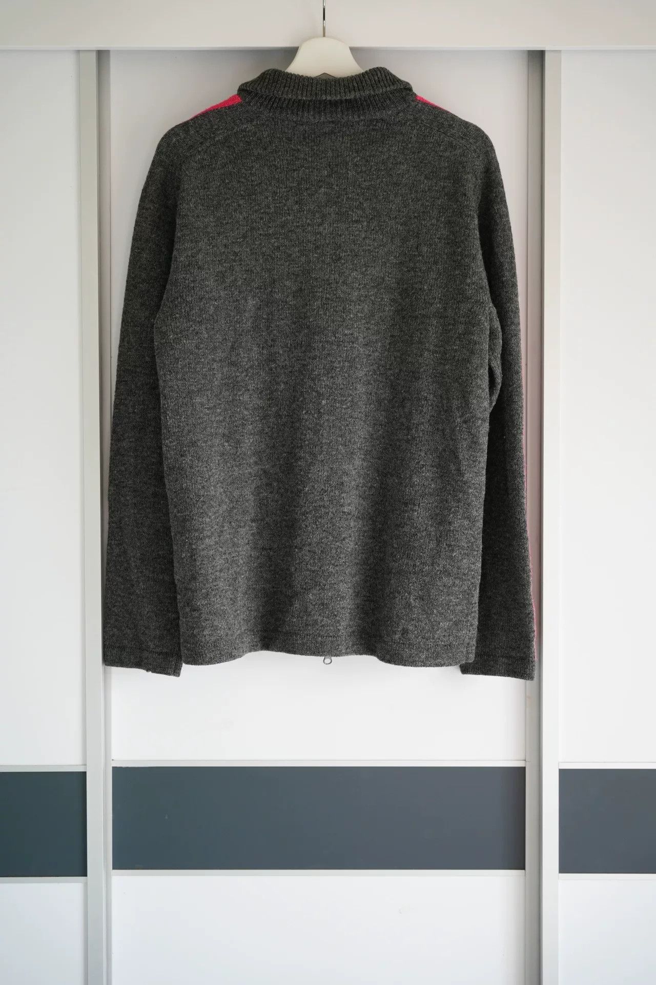 Yohji Yamamoto yohji yamamoto knit zip jacket in gray Size US M / EU 48-50 / 2 - 2 Thumbnail