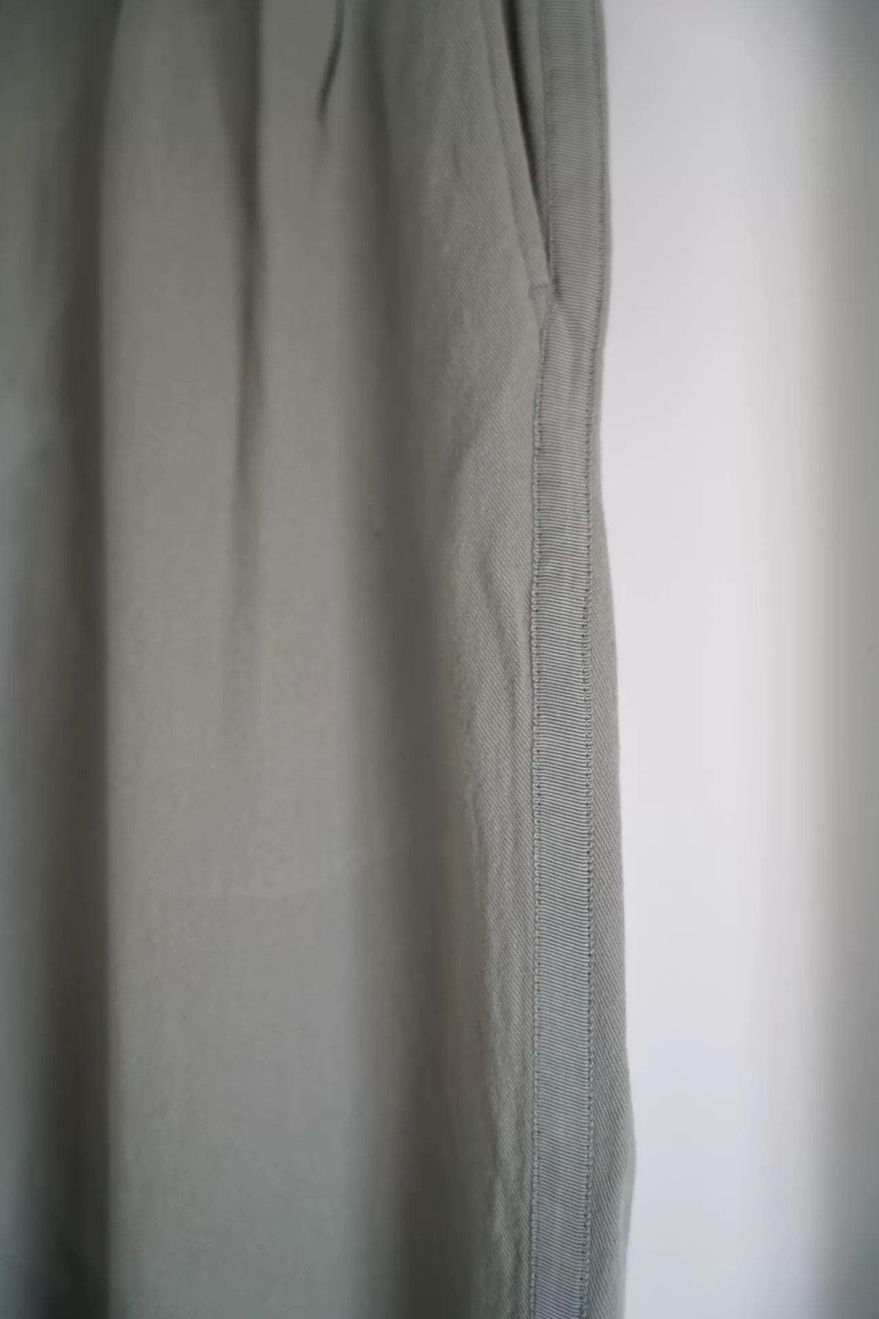 Yohji Yamamoto Yohji Yamamoto Gray Side Stripe Wool Pants Size US 37 - 5 Thumbnail