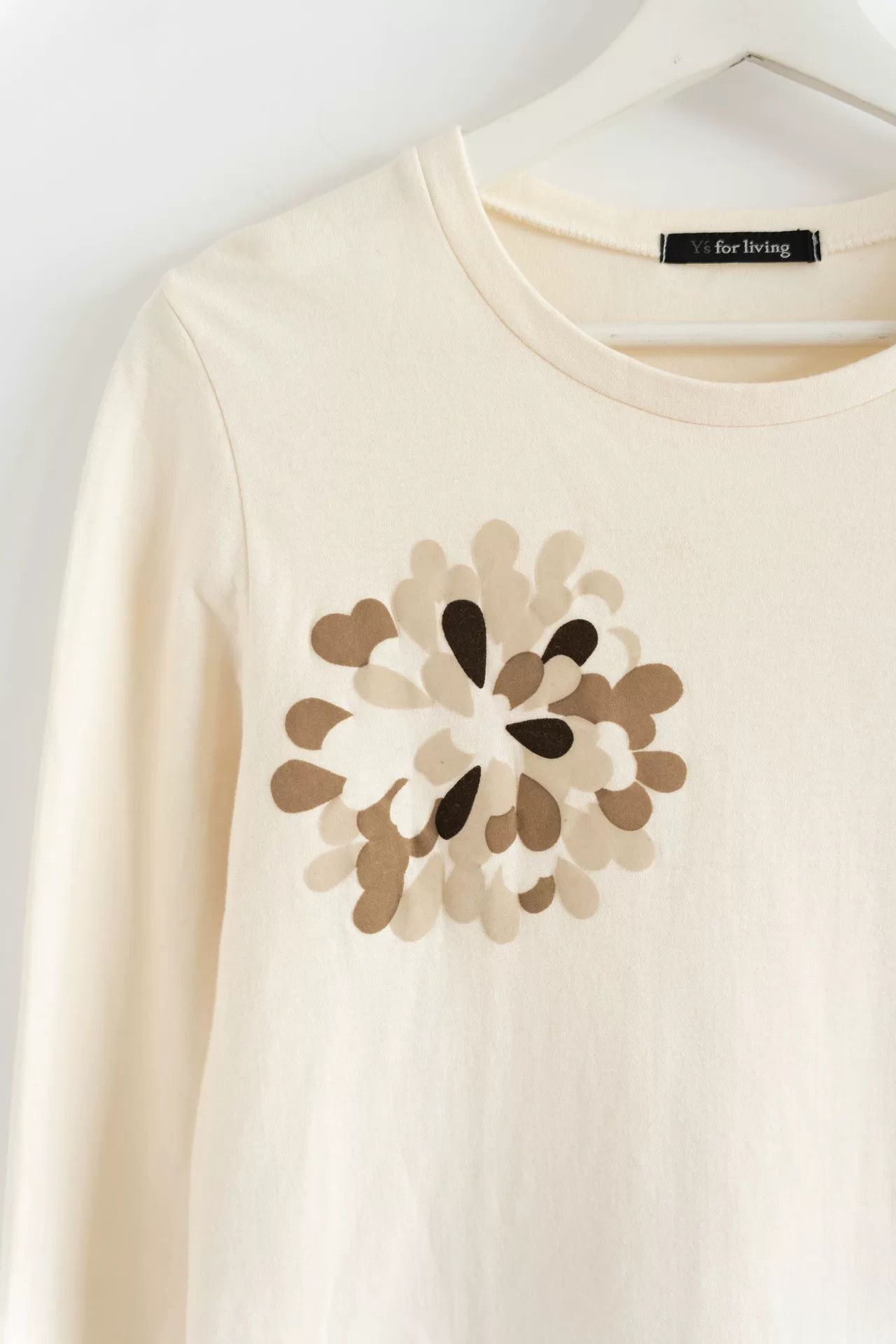 Y's Yohji Yamamoto 90s Long Sleeve T-Shirt Size ONE SIZE - 4 Thumbnail
