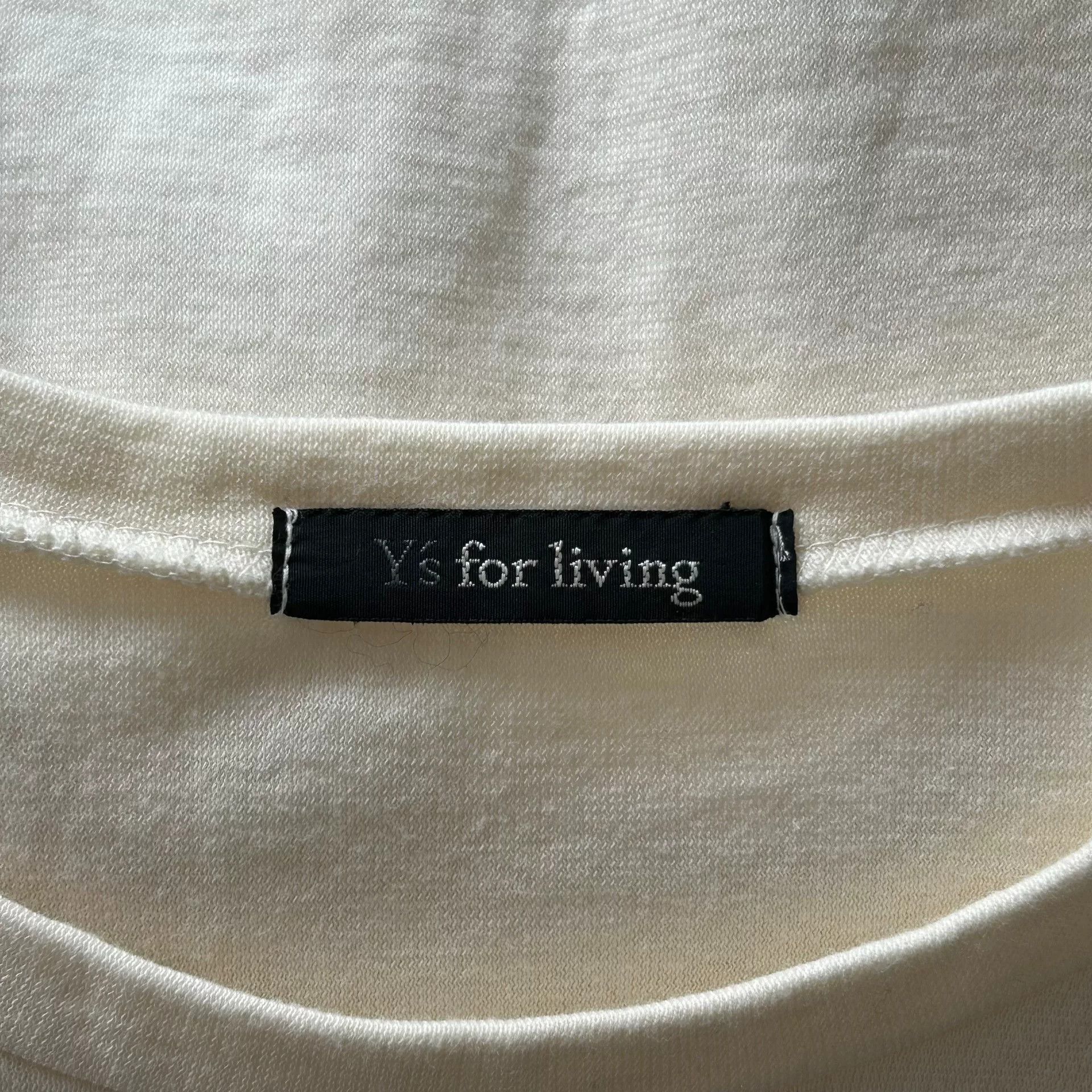 Y's Yohji Yamamoto 90s Long Sleeve T-Shirt Size ONE SIZE - 5 Thumbnail
