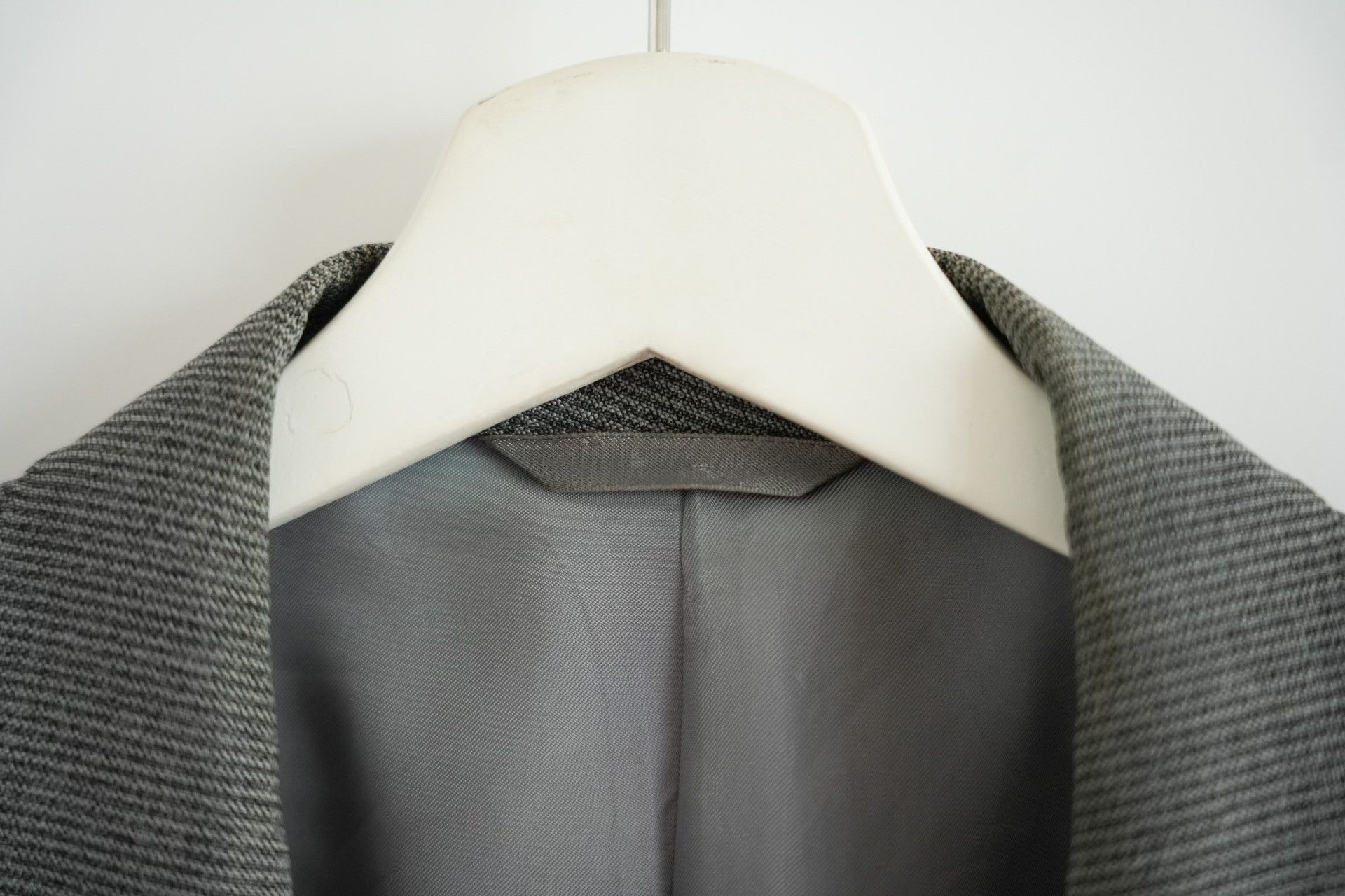Y's for Men Yohji Yamamoto 90s Black Gray Striped Suit Size US M / EU 48-50 / 2 - 6 Thumbnail