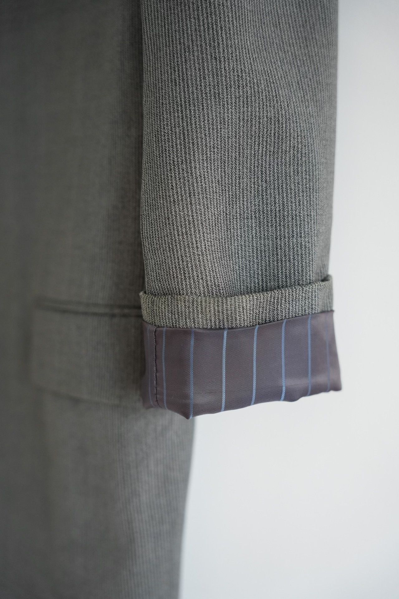 Y's for Men Yohji Yamamoto 90s Black Gray Striped Suit Size US M / EU 48-50 / 2 - 3 Thumbnail
