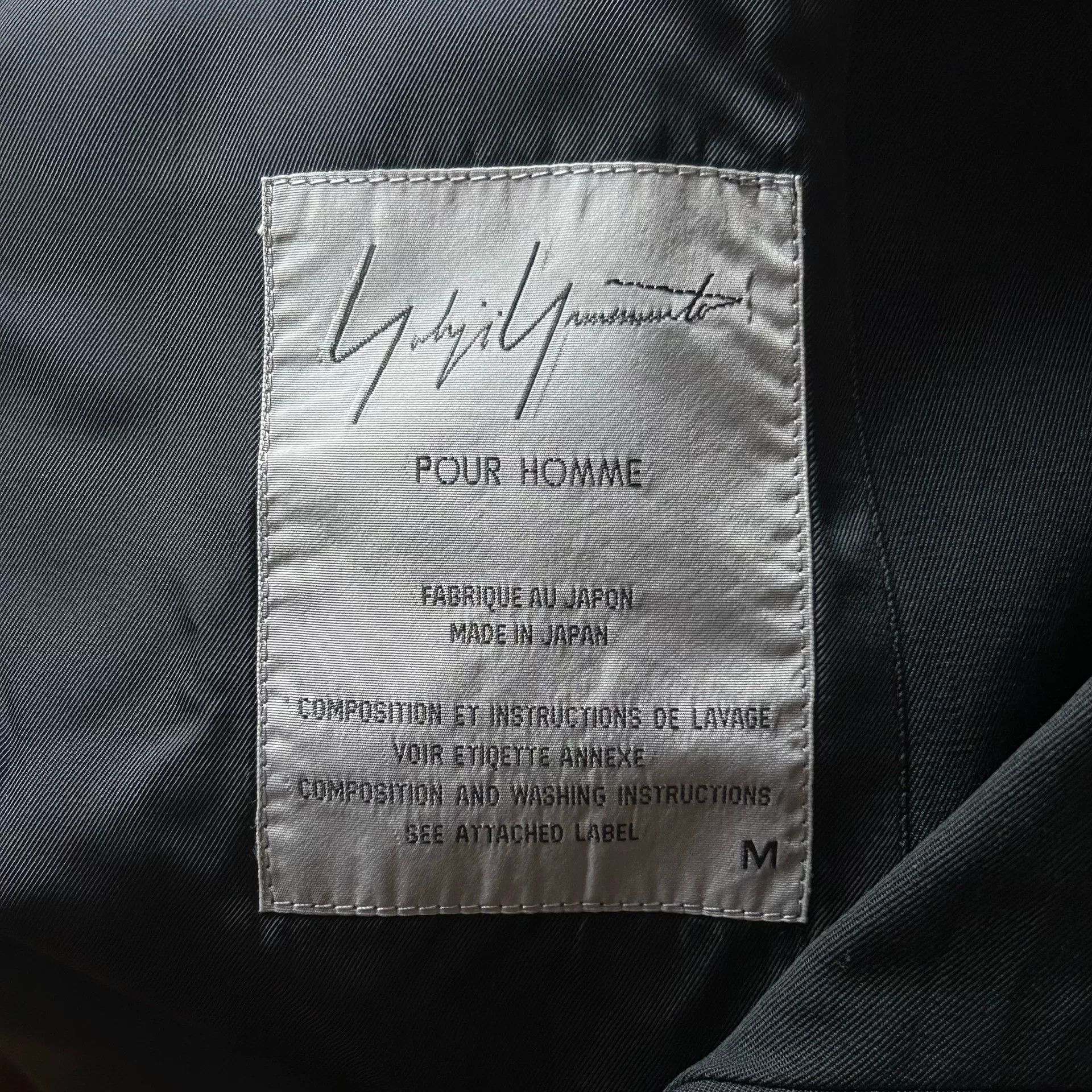 Yohji Yamamoto Yohji Yamamoto Wool Coat from 1995 Size US M / EU 48-50 / 2 - 6 Thumbnail