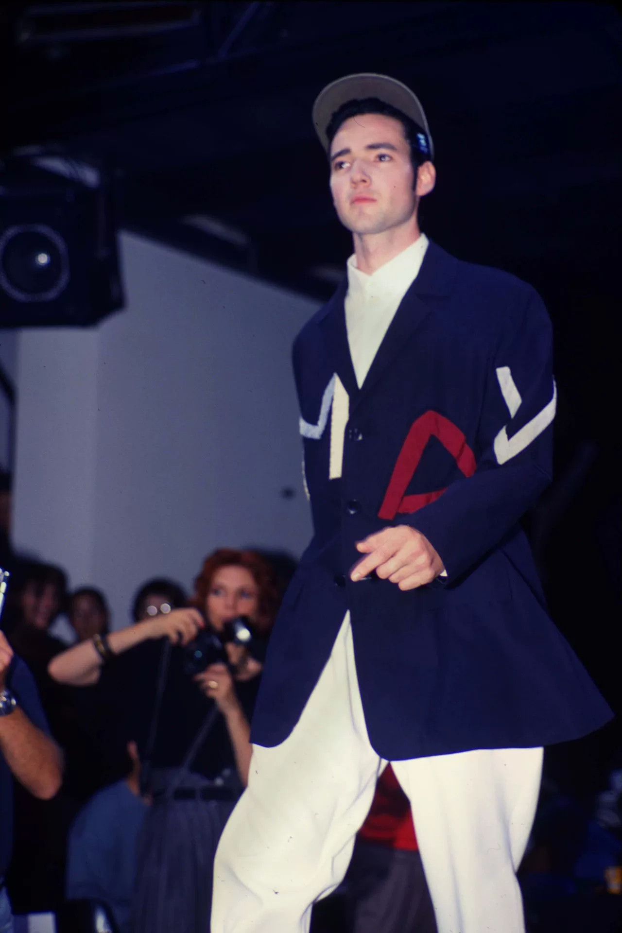 Yohji Yamamoto Yohji Yamamoto 90s Graffiti Suit Coat Size US M / EU 48-50 / 2 - 3 Thumbnail