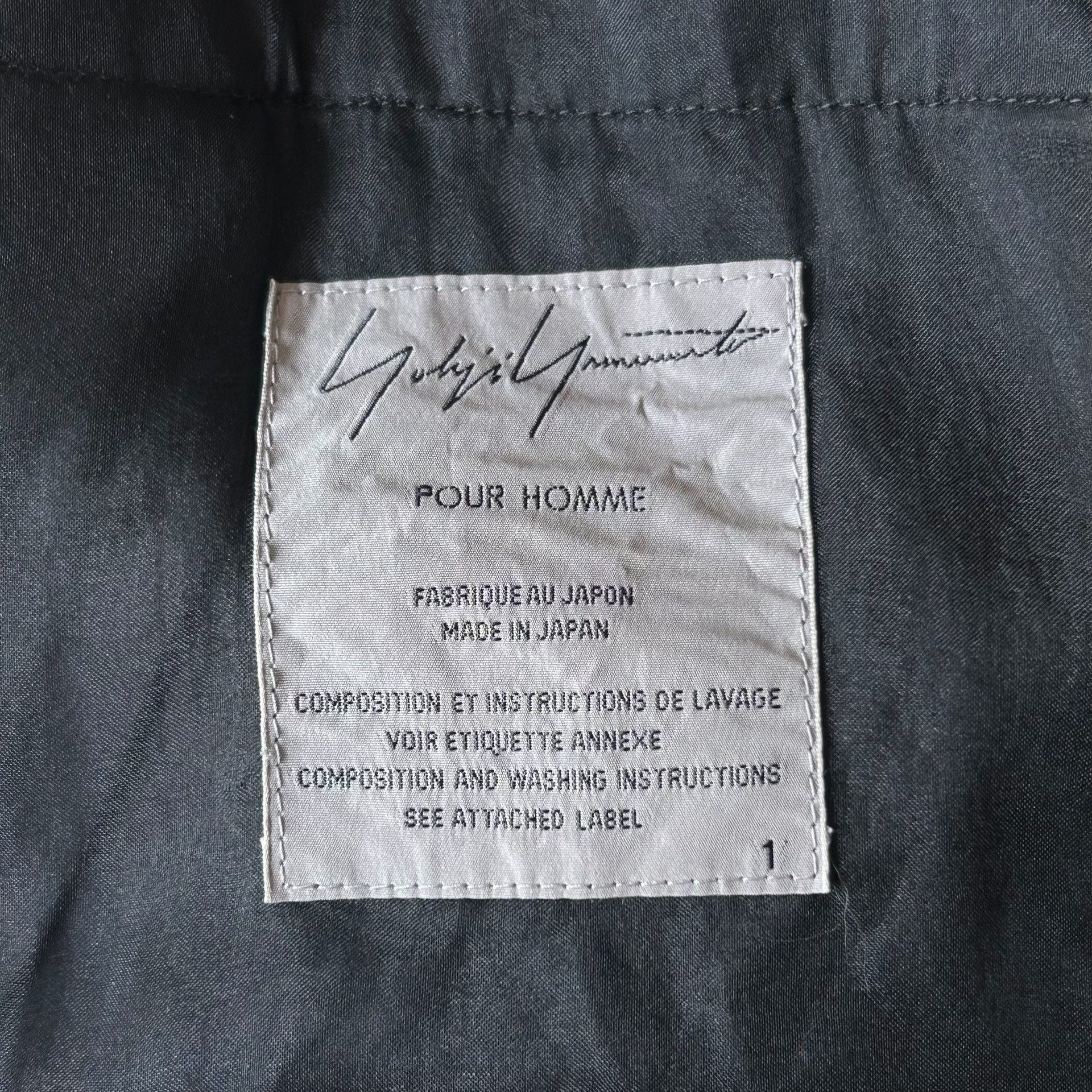 Yohji Yamamoto Yohji Yamamoto 09ss Lace Detail Suit Size US S / EU 44-46 / 1 - 7 Thumbnail