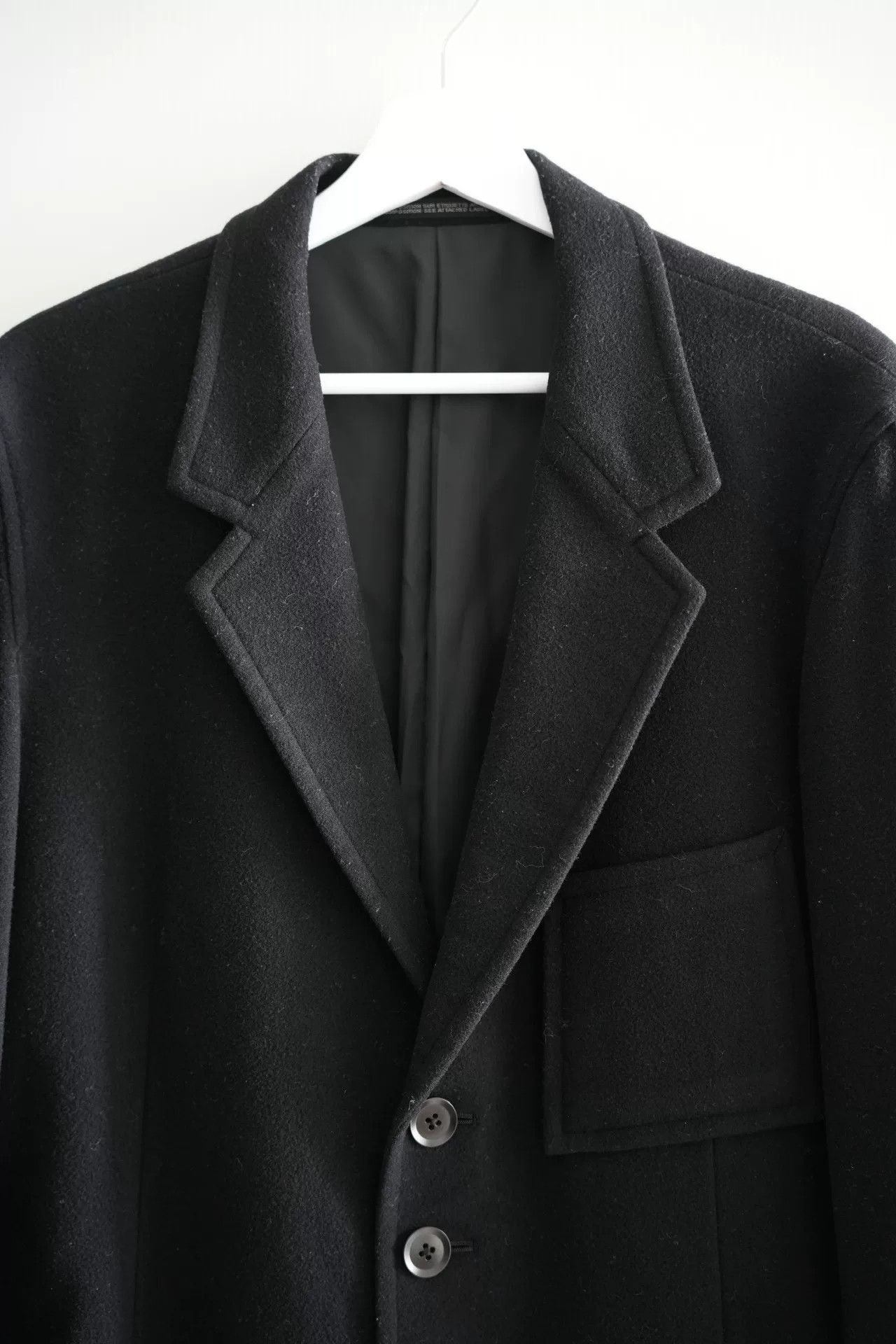 Yohji Yamamoto Yohji Yamamoto Black Multi-Button Suit Size US S / EU 44-46 / 1 - 3 Thumbnail