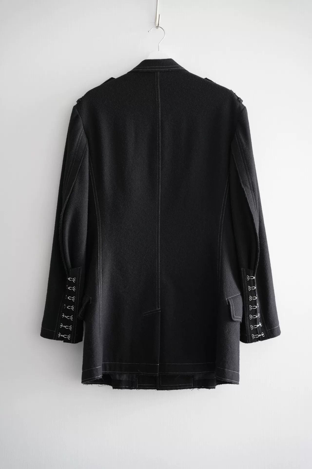 Yohji Yamamoto Yohji Yamamoto Military Style Jacket Size US M / EU 48-50 / 2 - 2 Thumbnail