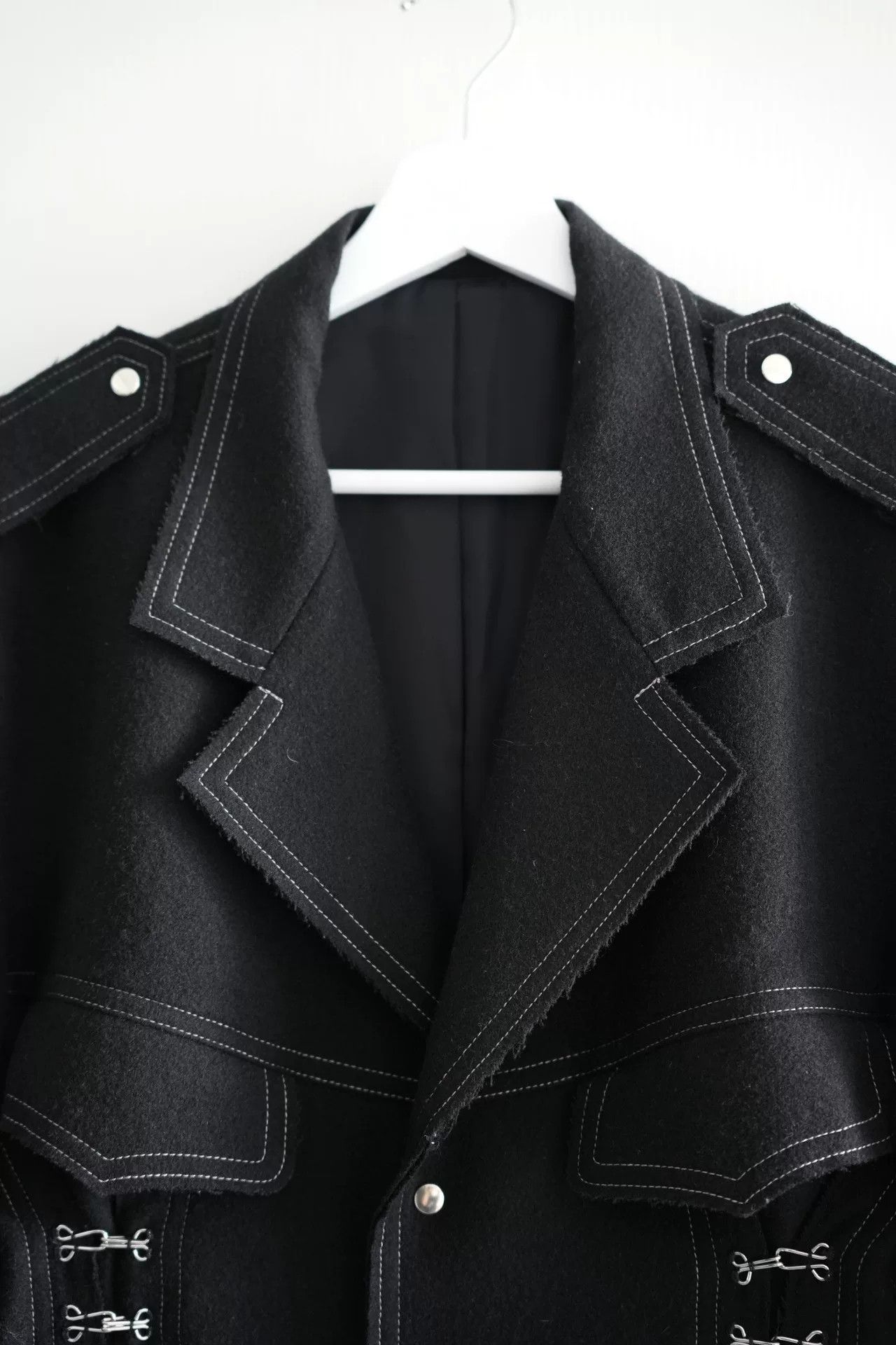 Yohji Yamamoto Yohji Yamamoto Military Style Jacket Size US M / EU 48-50 / 2 - 4 Thumbnail