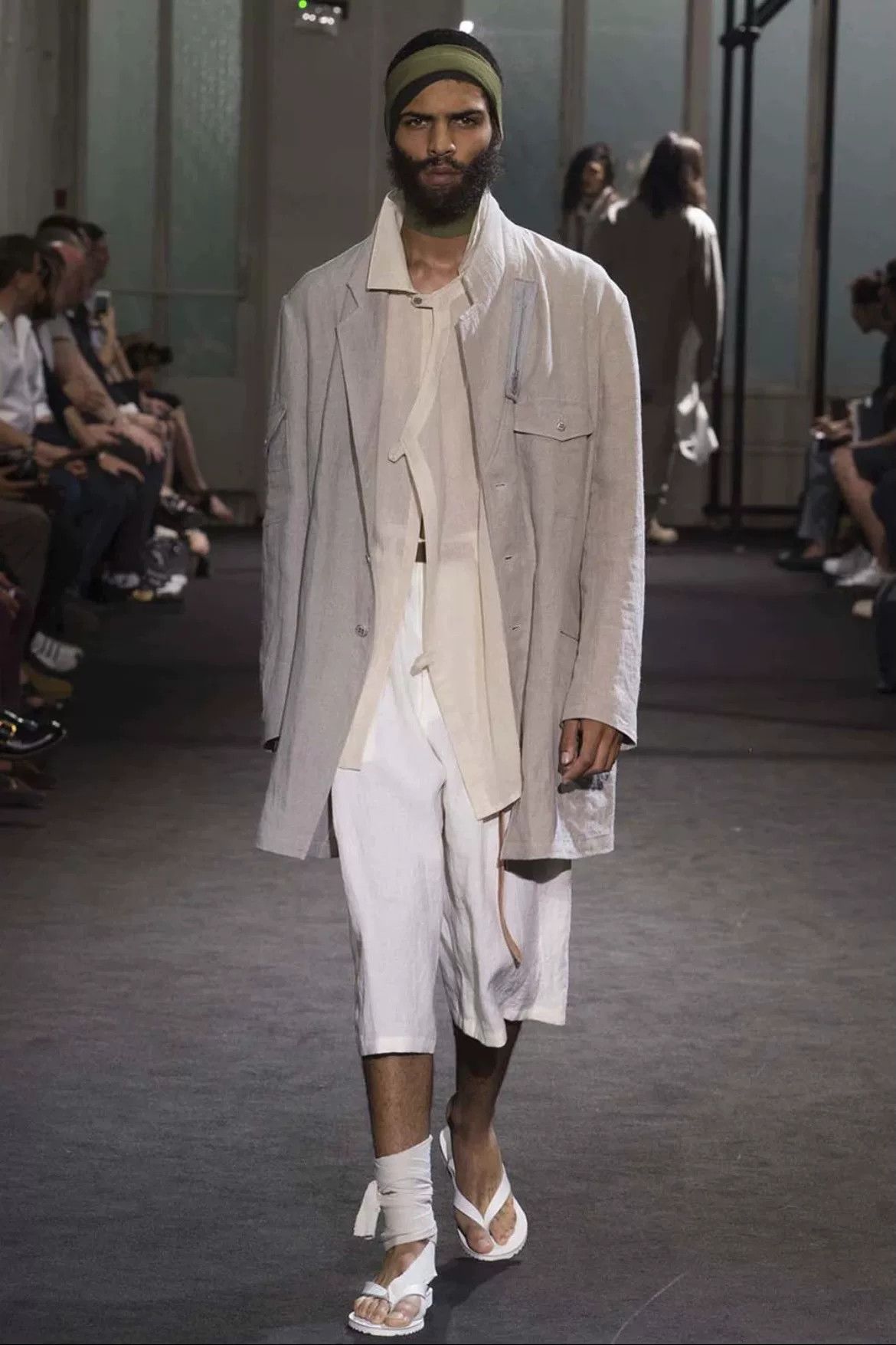 Yohji Yamamoto Yohji Yamamoto Multi-Pocket Long Suit Jacket Size US S / EU 44-46 / 1 - 3 Thumbnail