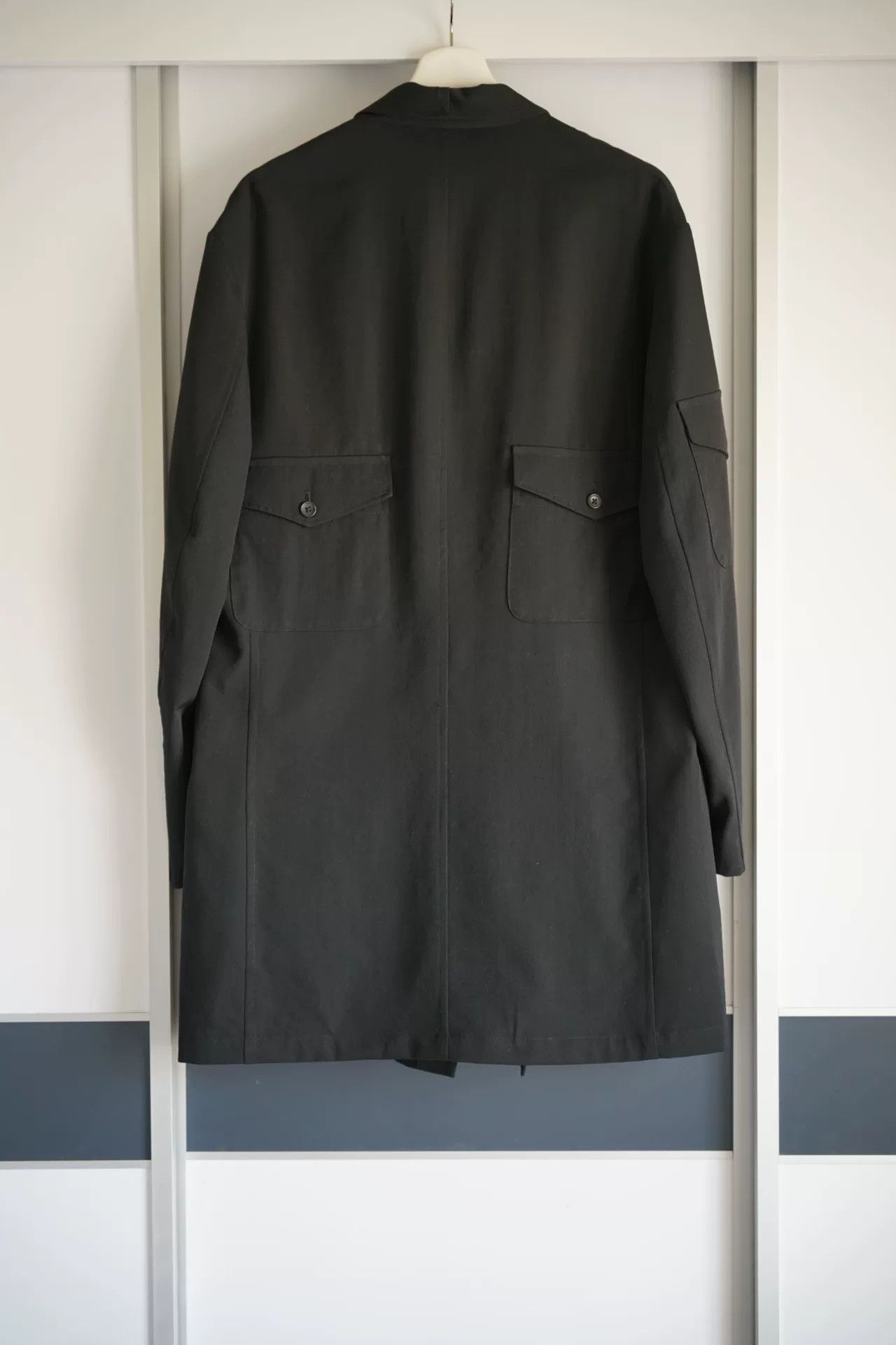 Yohji Yamamoto Yohji Yamamoto Multi-Pocket Long Suit Jacket Size US S / EU 44-46 / 1 - 2 Thumbnail