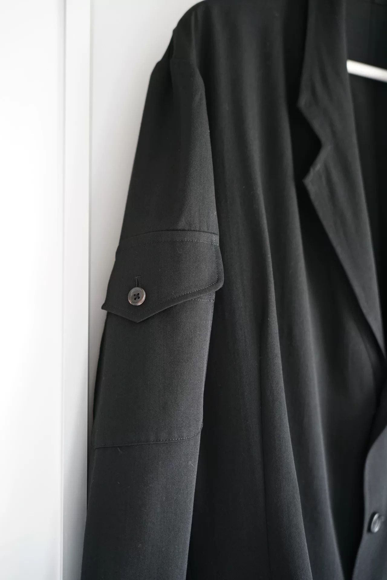 Yohji Yamamoto Yohji Yamamoto Multi-Pocket Long Suit Jacket Size US S / EU 44-46 / 1 - 5 Thumbnail