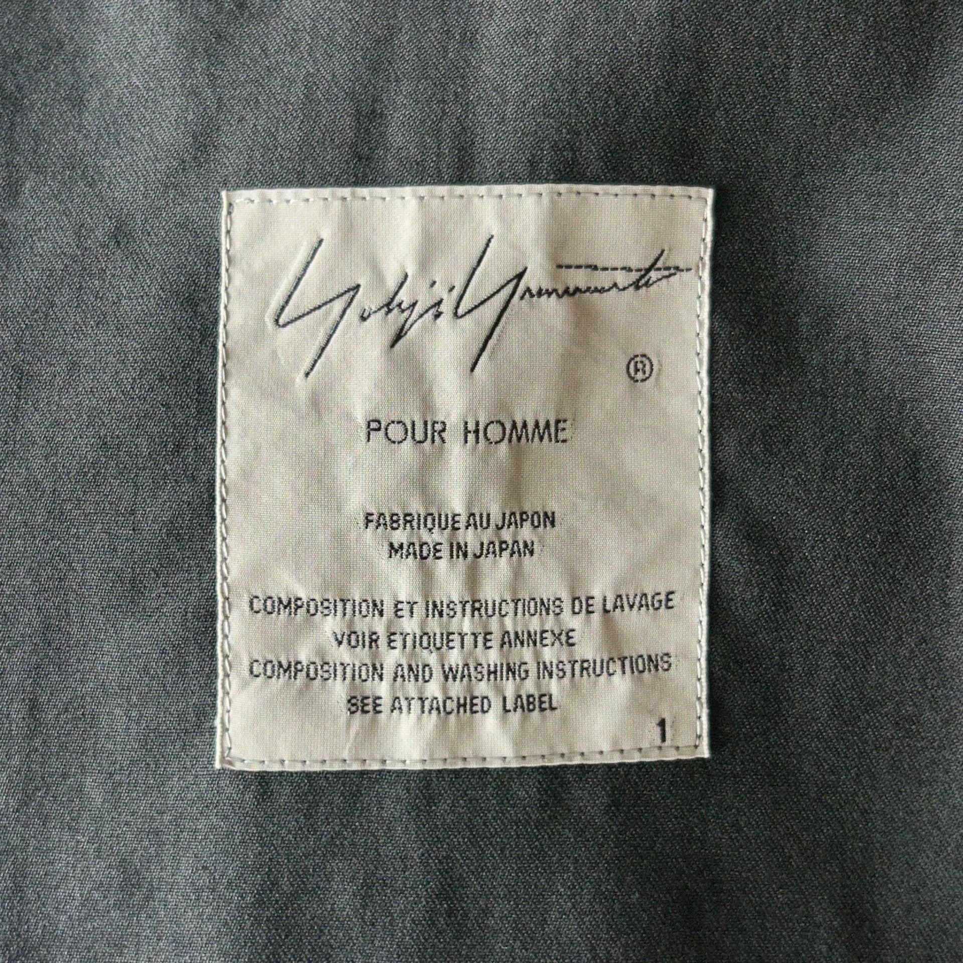 Yohji Yamamoto Yohji Yamamoto Multi-Pocket Long Suit Jacket Size US S / EU 44-46 / 1 - 7 Thumbnail