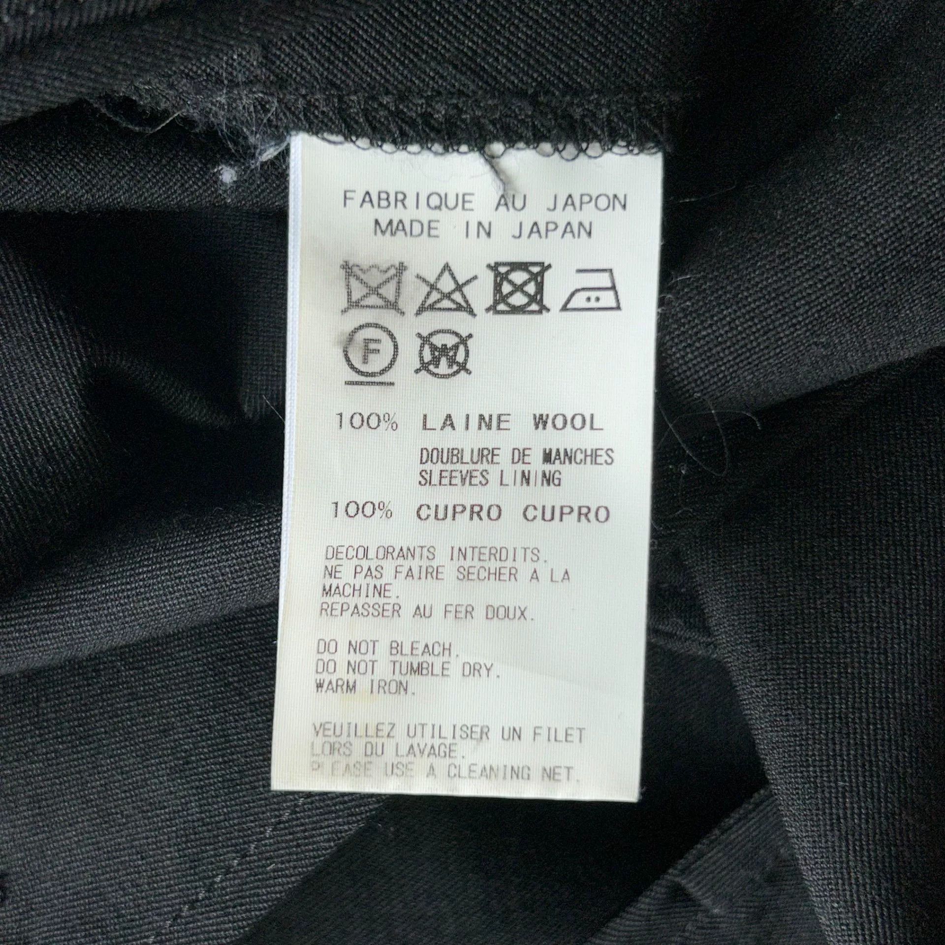 Yohji Yamamoto Yohji Yamamoto Multi-Pocket Long Suit Jacket Size US S / EU 44-46 / 1 - 8 Thumbnail