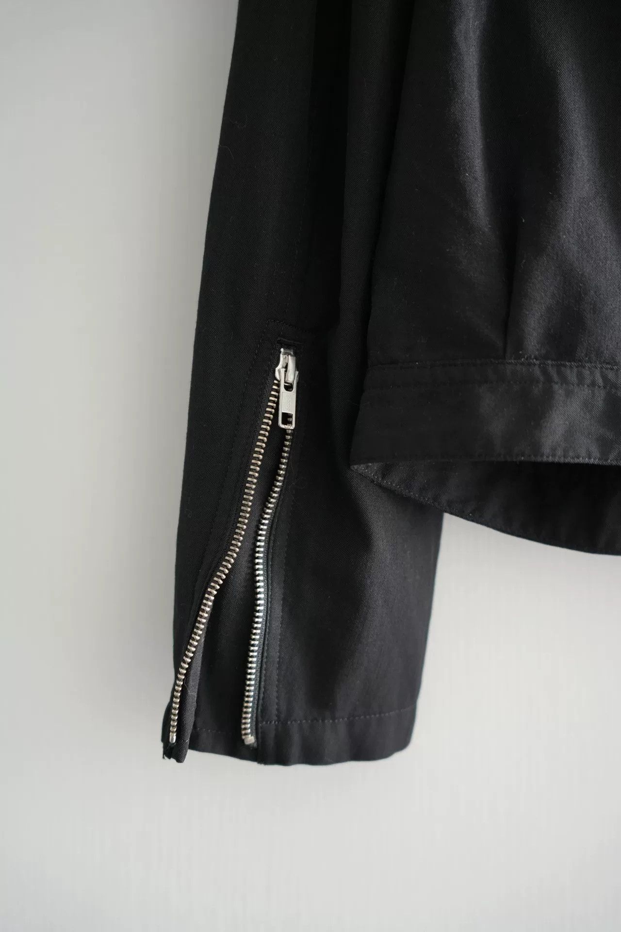 Yohji Yamamoto Yohji Yamamoto Black Short Jacket Size US S / EU 44-46 / 1 - 6 Thumbnail