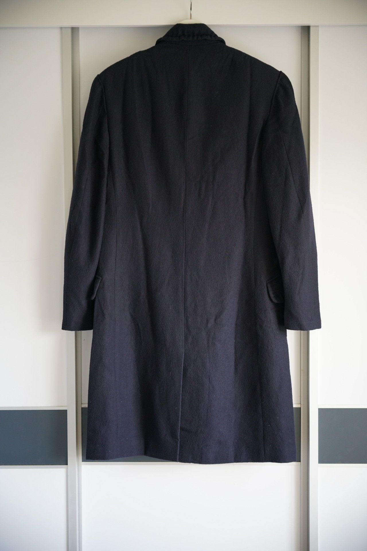 Yohji Yamamoto Yohji Yamamoto Tailored Wool Blend Coat Size US M / EU 48-50 / 2 - 2 Thumbnail