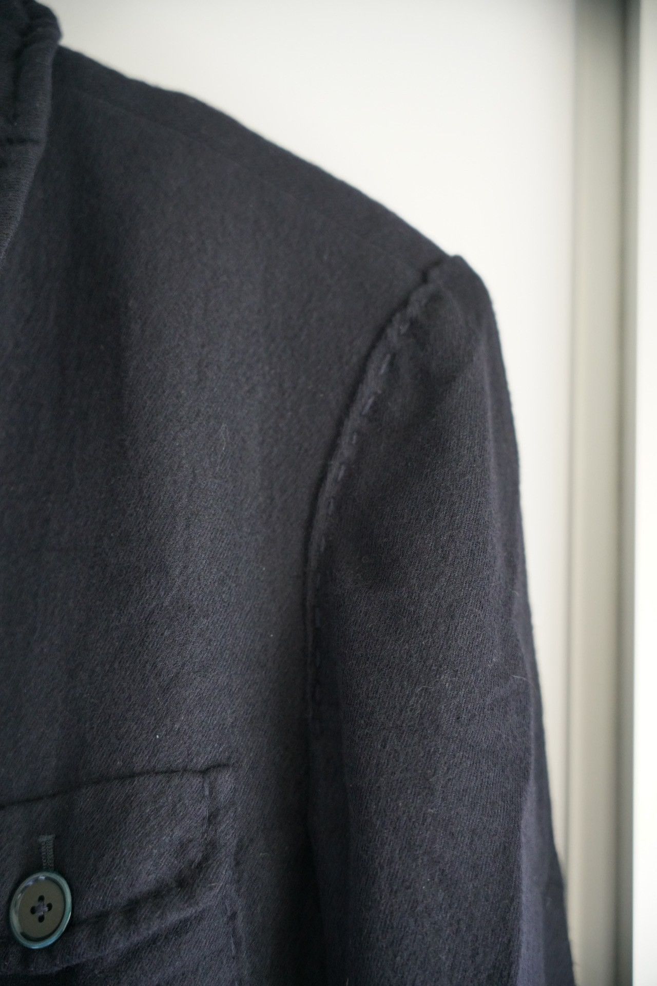 Yohji Yamamoto Yohji Yamamoto Tailored Wool Blend Coat Size US M / EU 48-50 / 2 - 6 Thumbnail