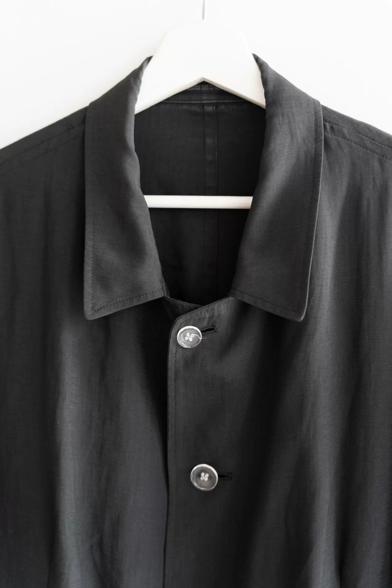 Yohji Yamamoto Yohji Yamamoto 94SS Transparent Black Jacket Size US M / EU 48-50 / 2 - 3 Thumbnail