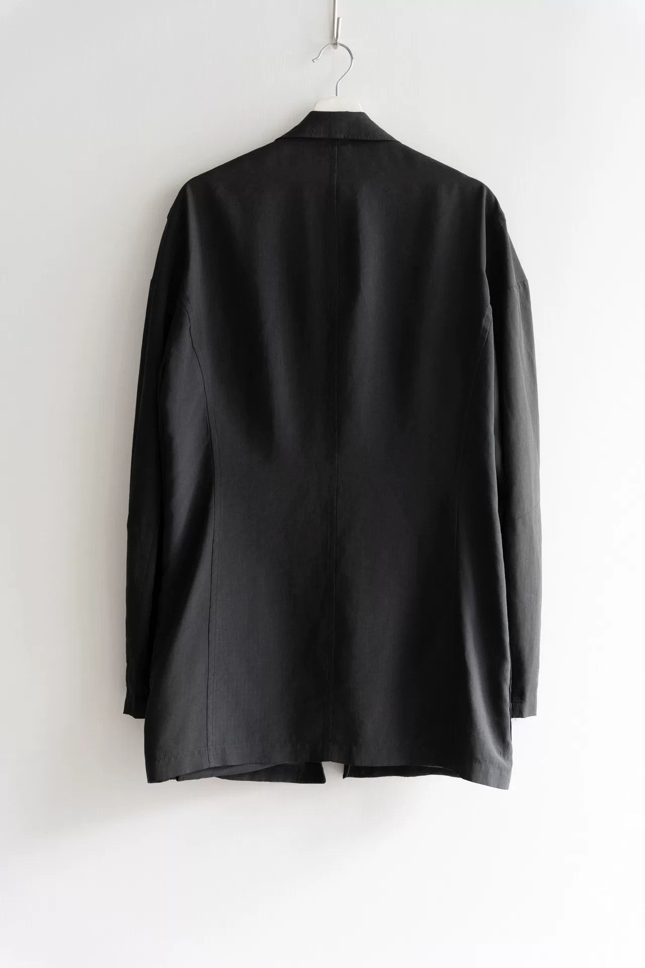 Yohji Yamamoto Yohji Yamamoto 94SS Transparent Black Jacket Size US M / EU 48-50 / 2 - 2 Thumbnail