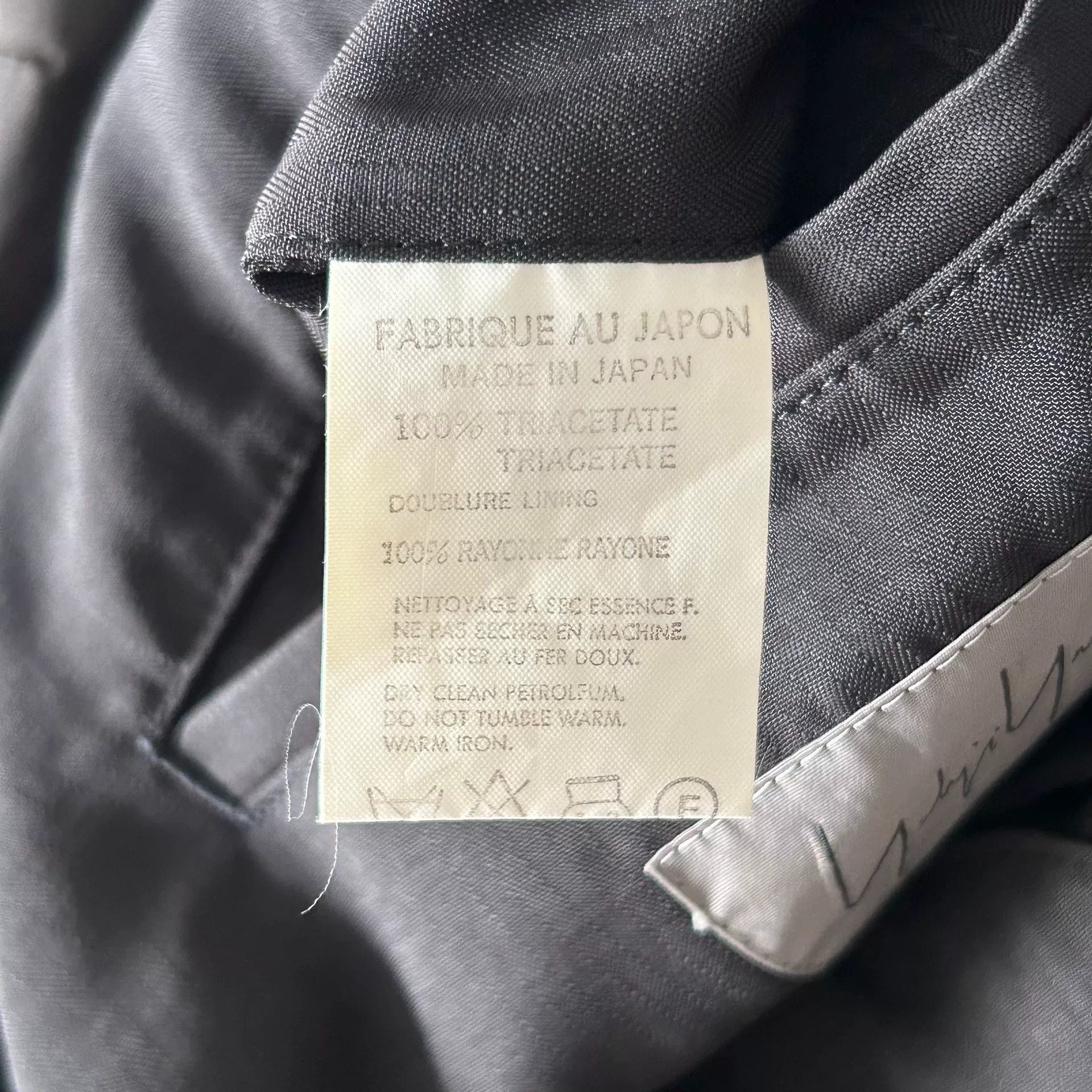 Yohji Yamamoto Yohji Yamamoto 94SS Transparent Black Jacket Size US M / EU 48-50 / 2 - 6 Thumbnail