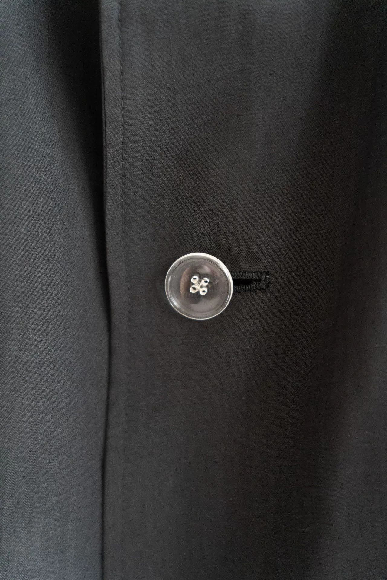 Yohji Yamamoto Yohji Yamamoto 94SS Transparent Black Jacket Size US M / EU 48-50 / 2 - 4 Thumbnail