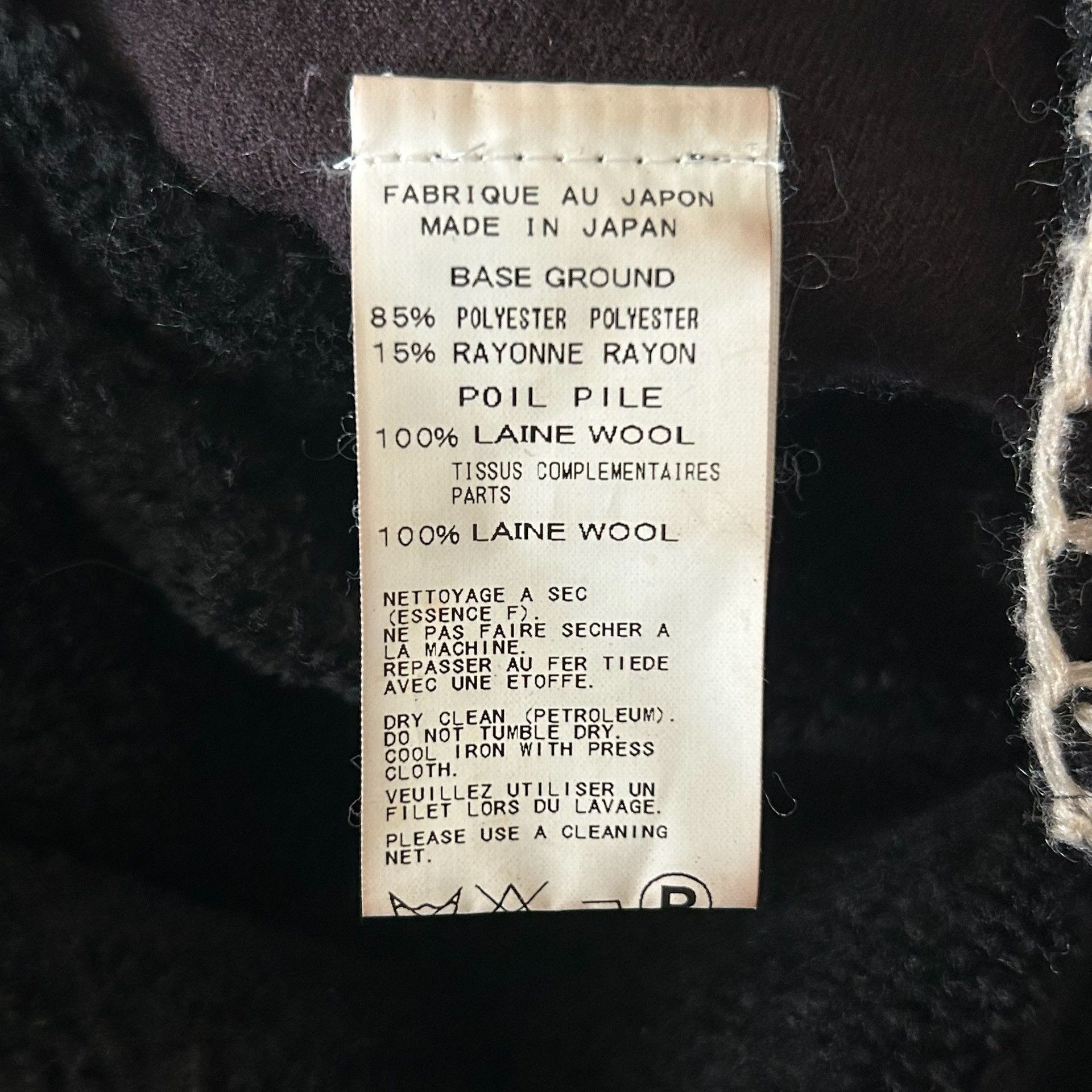 Yohji Yamamoto Yohji Yamamoto Black Wool Blazer Jacket Size US M / EU 48-50 / 2 - 6 Thumbnail