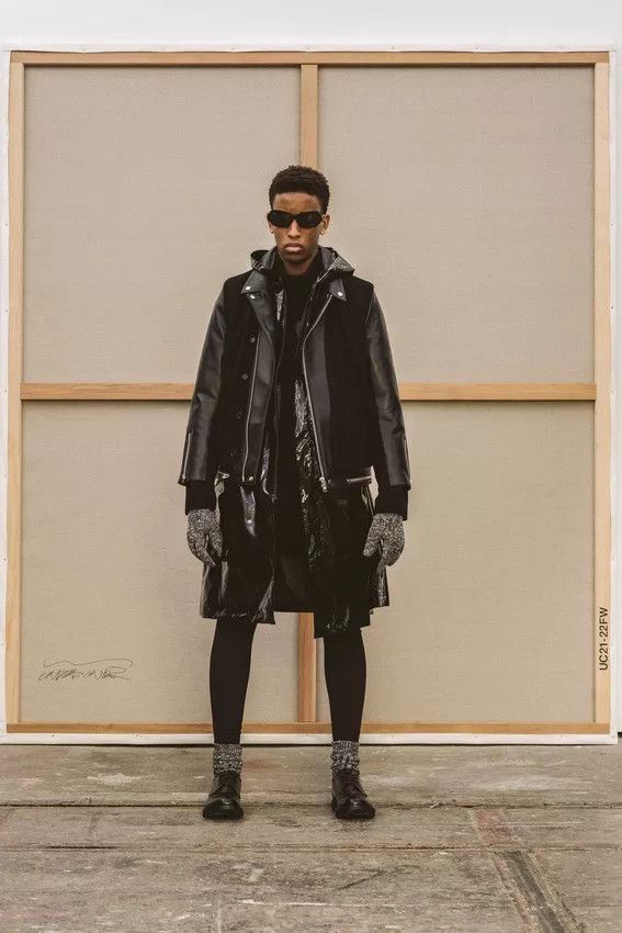 Undercover black leather double rider jacket Size US M / EU 48-50 / 2 - 3 Thumbnail