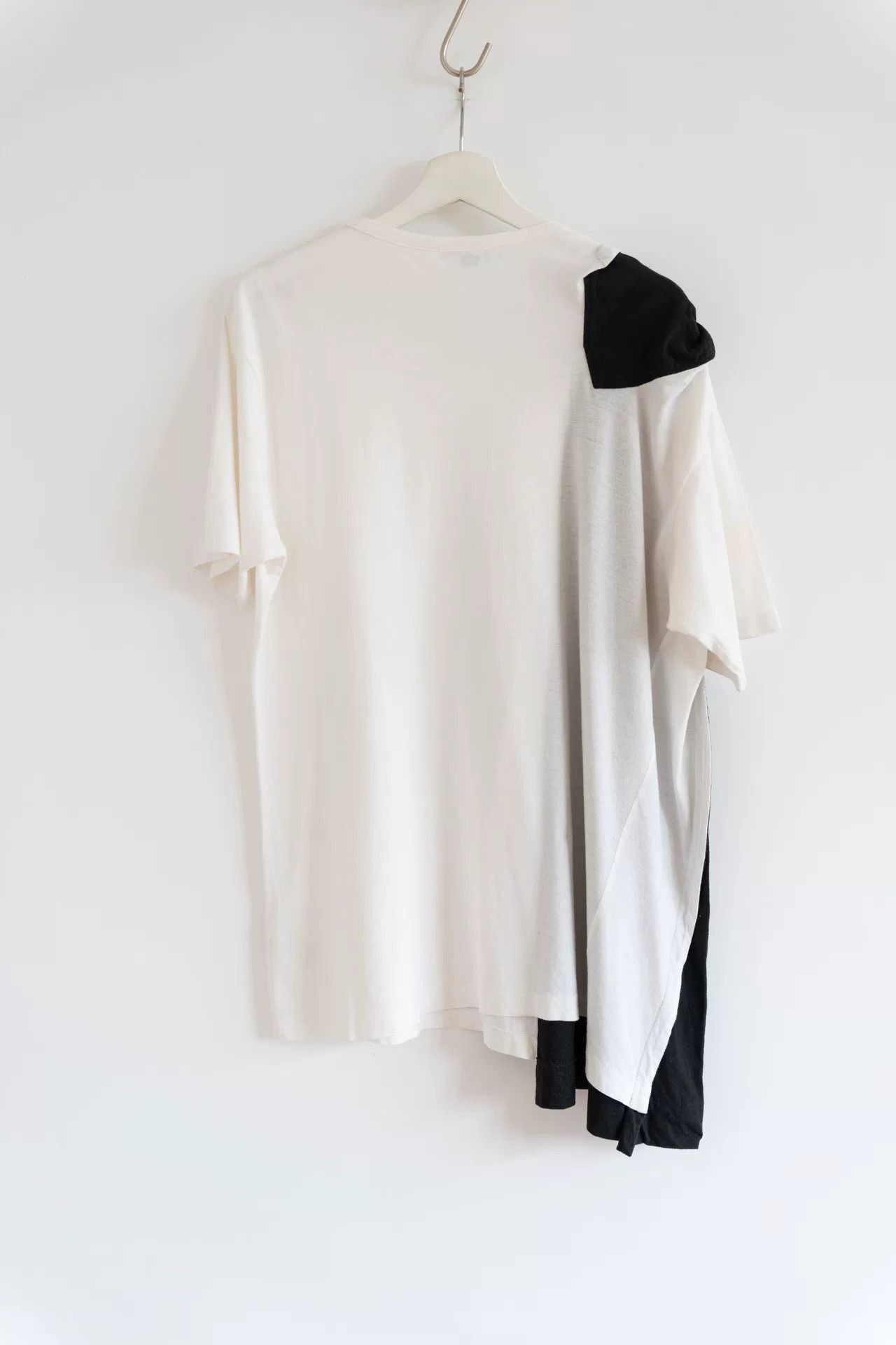 Yohji Yamamoto black and white short sleeve t-shirt Size US M / EU 48-50 / 2 - 2 Thumbnail