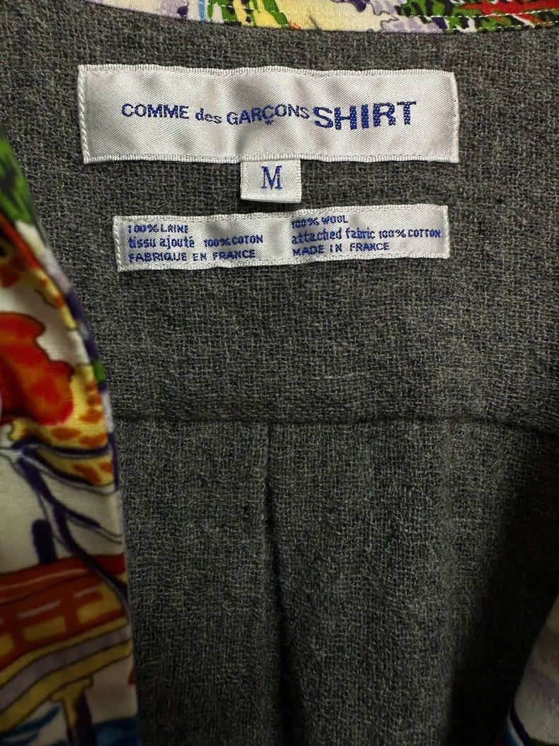 Comme des Garcons Comme des Garcons 99AW Fujiyama Flannel Shirt Size US M / EU 48-50 / 2 - 8 Thumbnail