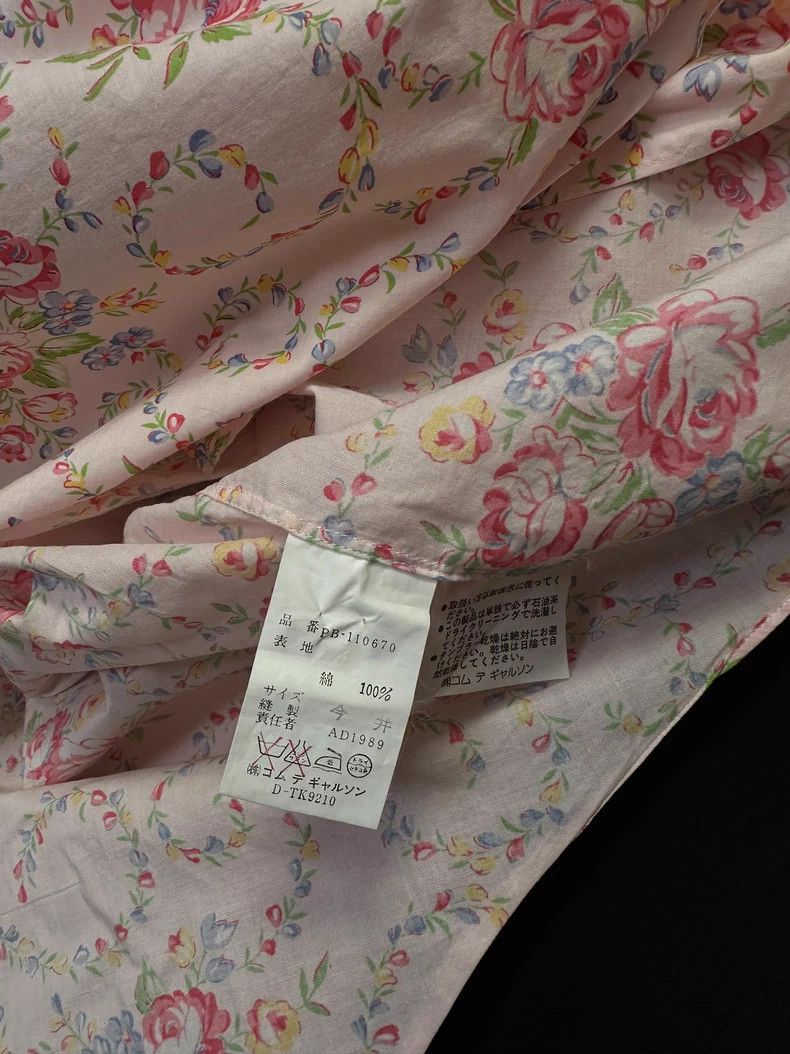 Comme des Garcons Comme des Garcons 1990s Flower Shirt Size US M / EU 48-50 / 2 - 7 Thumbnail
