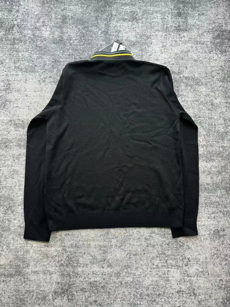 Fendi Fendi Black Logo Wool Knit Sweater Size US XL / EU 56 / 4 - 2 Thumbnail