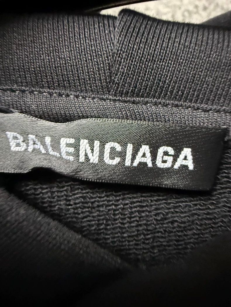Balenciaga Balenciaga Black Hoodie S New Size US S / EU 44-46 / 1 - 3 Thumbnail