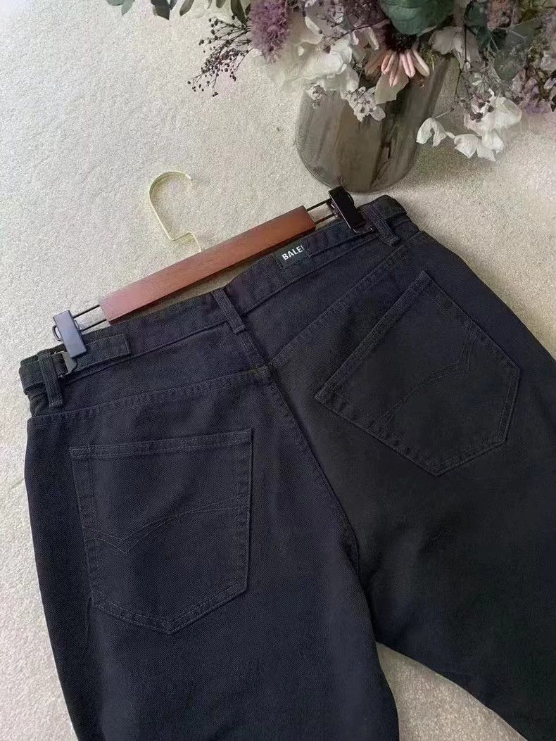 Balenciaga Balenciaga Distressed Straight Denim Jeans Size US 29 - 7 Thumbnail