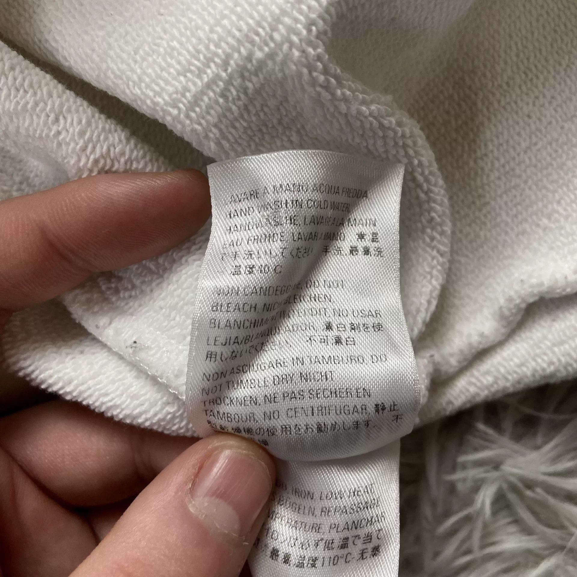 Balenciaga Balenciaga White Wave Coke Logo Hoodie Size US M / EU 48-50 / 2 - 4 Thumbnail