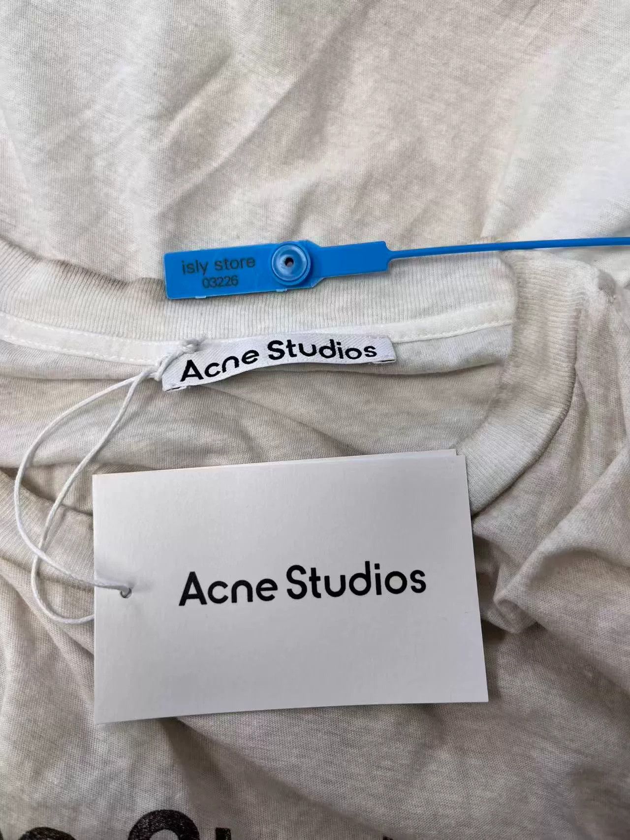 Acne Studios Acne Studios Long Sleeve Logo T-shirt Size US L / EU 52-54 / 3 - 5 Thumbnail