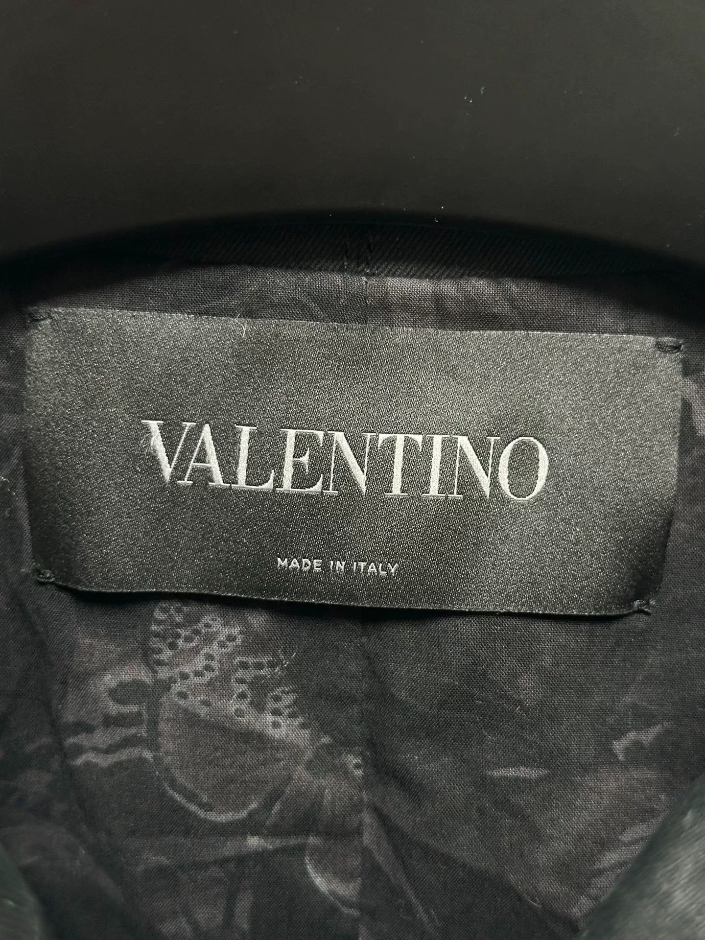 Valentino Valentino Black Embroidered Butterfly Jacket Size US M / EU 48-50 / 2 - 3 Thumbnail