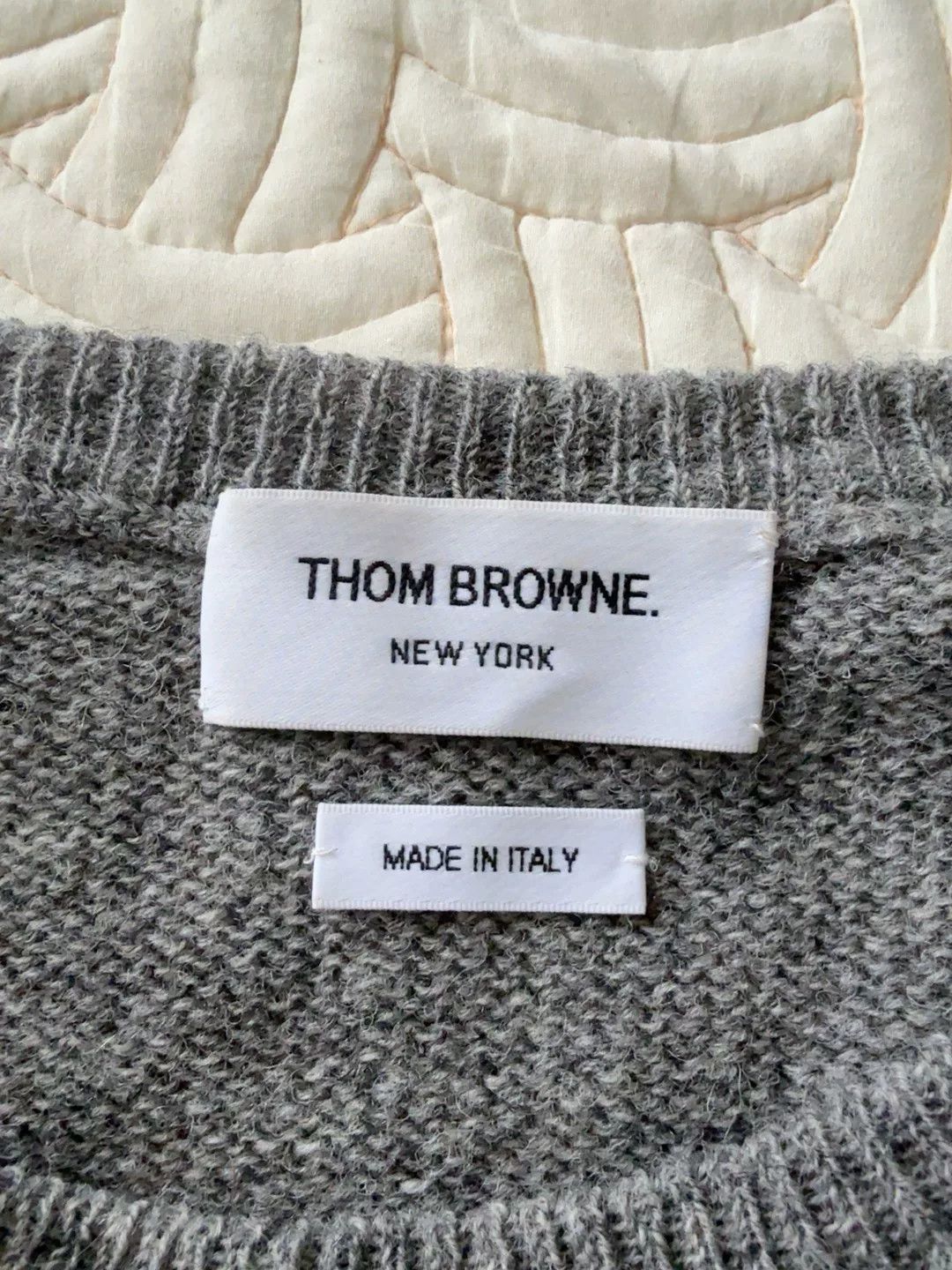 Thom Browne Thom Browne Wool Sweater Size 3 Size US M / EU 48-50 / 2 - 2 Thumbnail