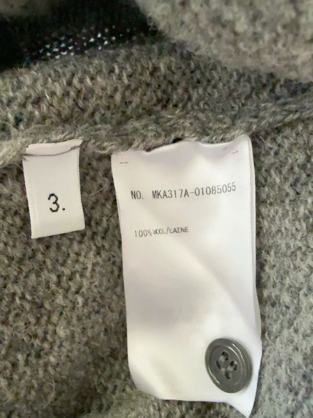 Thom Browne Thom Browne Wool Sweater Size 3 Size US M / EU 48-50 / 2 - 3 Thumbnail
