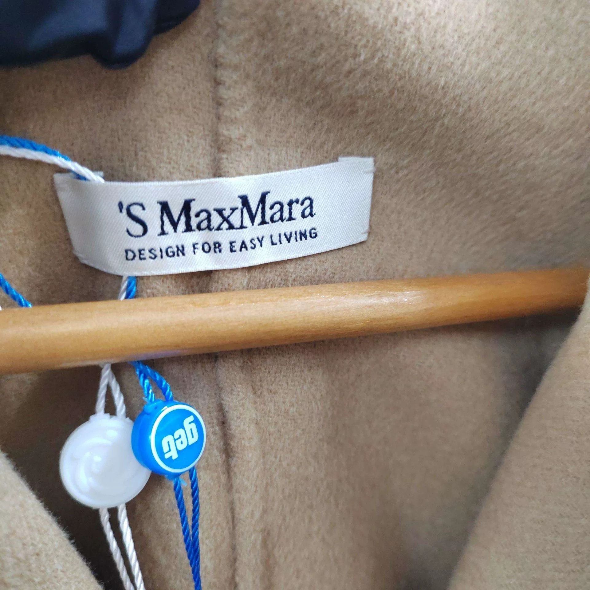 Max Mara Maxmara Cashmere Coat Beige Size 155 Size US XS / EU 42 / 0 - 4 Thumbnail