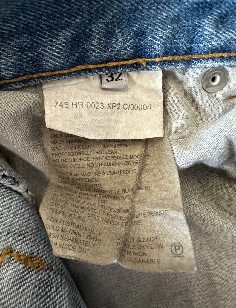 Helmut Lang Helmut Lang Vintage Low Waist Denim Size US 32 / EU 48 - 5 Thumbnail