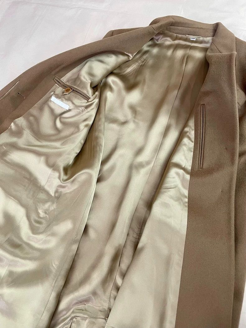 Helmut Lang 2003 Helmut Lang Camel Wool Coat Vintage Size US M / EU 48-50 / 2 - 7 Thumbnail