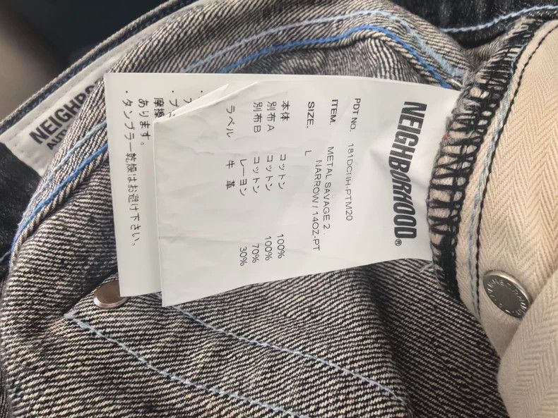 Neighborhood Neighborhood 2018 SS Narrow Jeans L Size US 29 - 7 Thumbnail