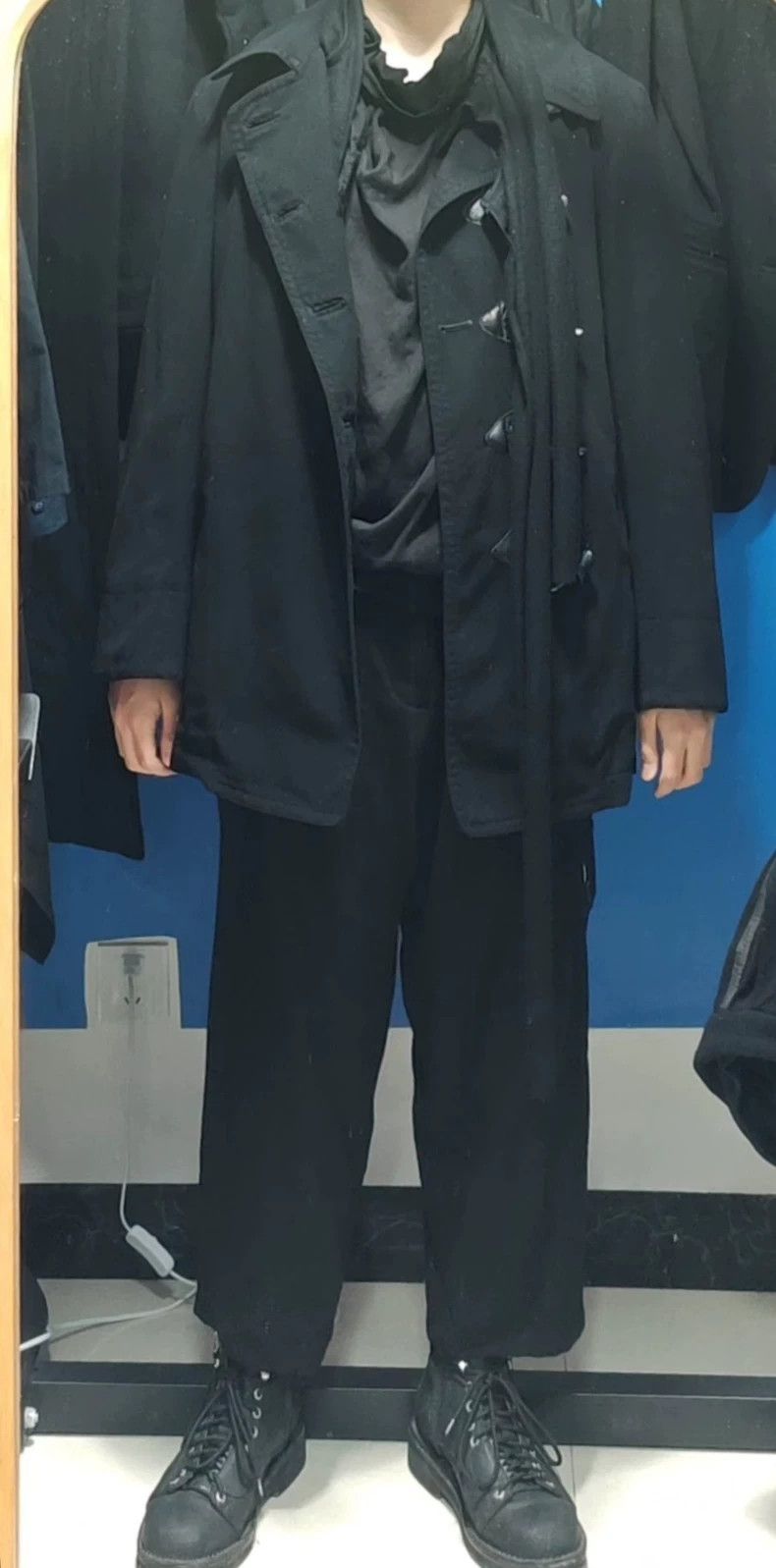 Yohji Yamamoto Yohji Yamamoto 09AW Toggle Coat Size US L / EU 52-54 / 3 - 9 Thumbnail