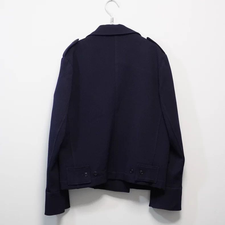 Yohji Yamamoto Yohji Yamamoto Double-Breasted Wool Jacket Size US XS / EU 42 / 0 - 3 Thumbnail