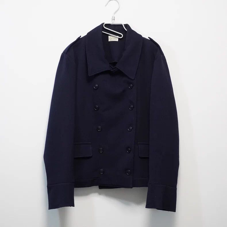 Yohji Yamamoto Yohji Yamamoto Double-Breasted Wool Jacket Size US XS / EU 42 / 0 - 2 Thumbnail