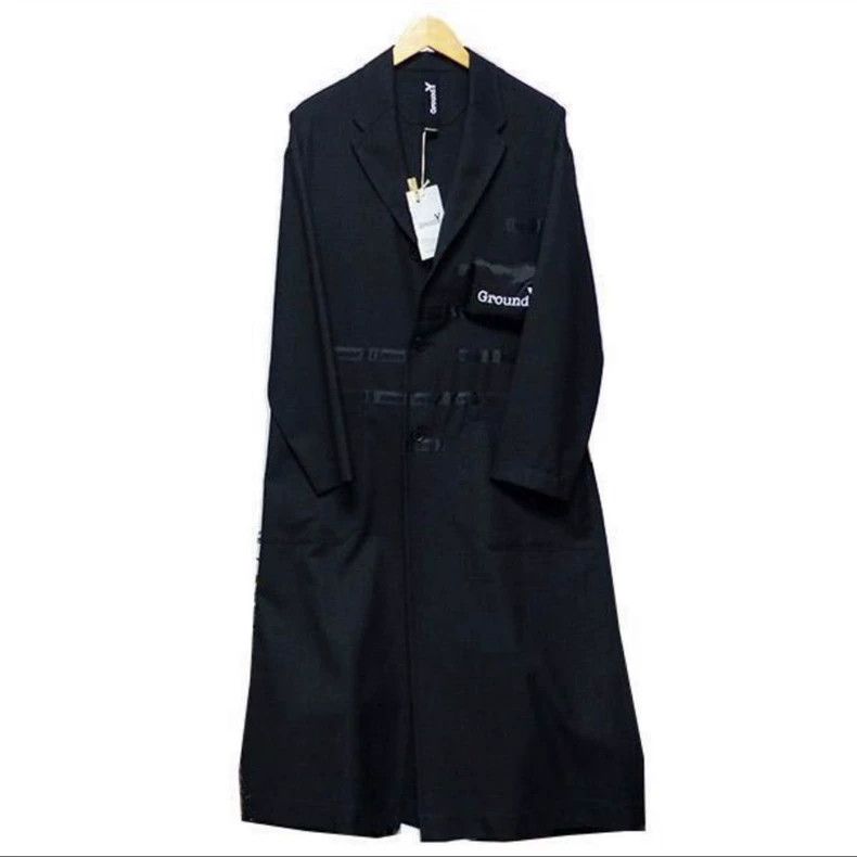 Yohji Yamamoto Yohji Yamamoto Ground Y Long Coat Size US L / EU 52-54 / 3 - 4 Thumbnail