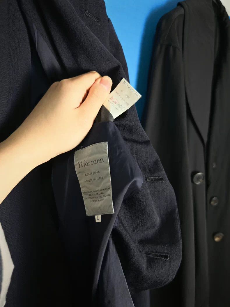 Yohji Yamamoto Yohji Yamamoto 94SS Double Layer Blazer Size US L / EU 52-54 / 3 - 7 Thumbnail