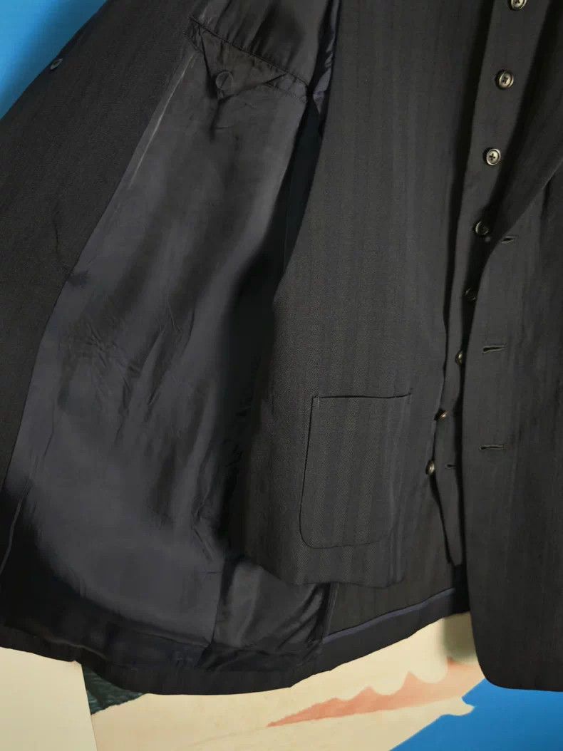 Yohji Yamamoto Yohji Yamamoto 94SS Double Layer Blazer Size US L / EU 52-54 / 3 - 3 Thumbnail